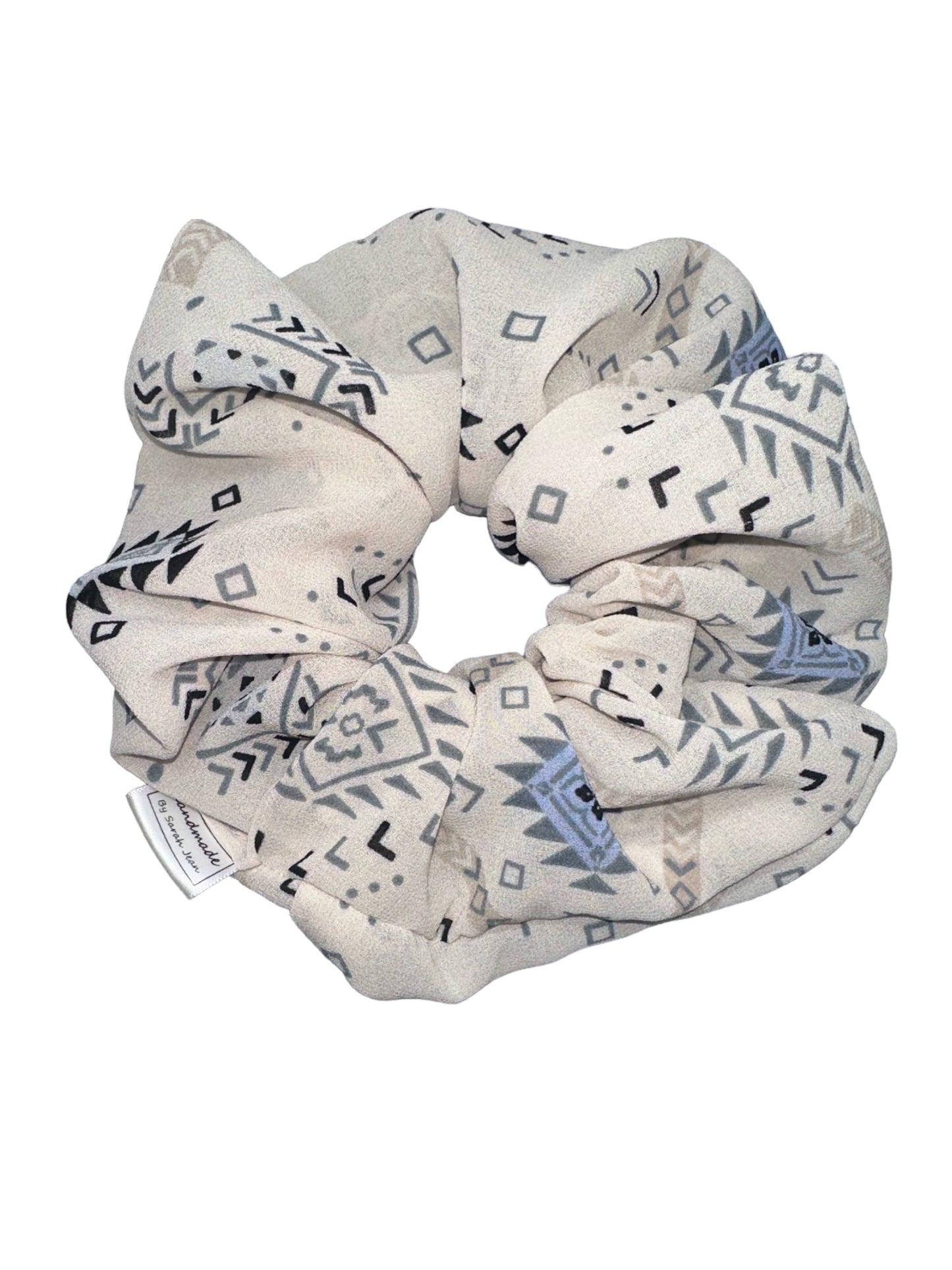 The Chelsea Collection - Aztec Chiffon Hair Scrunchies