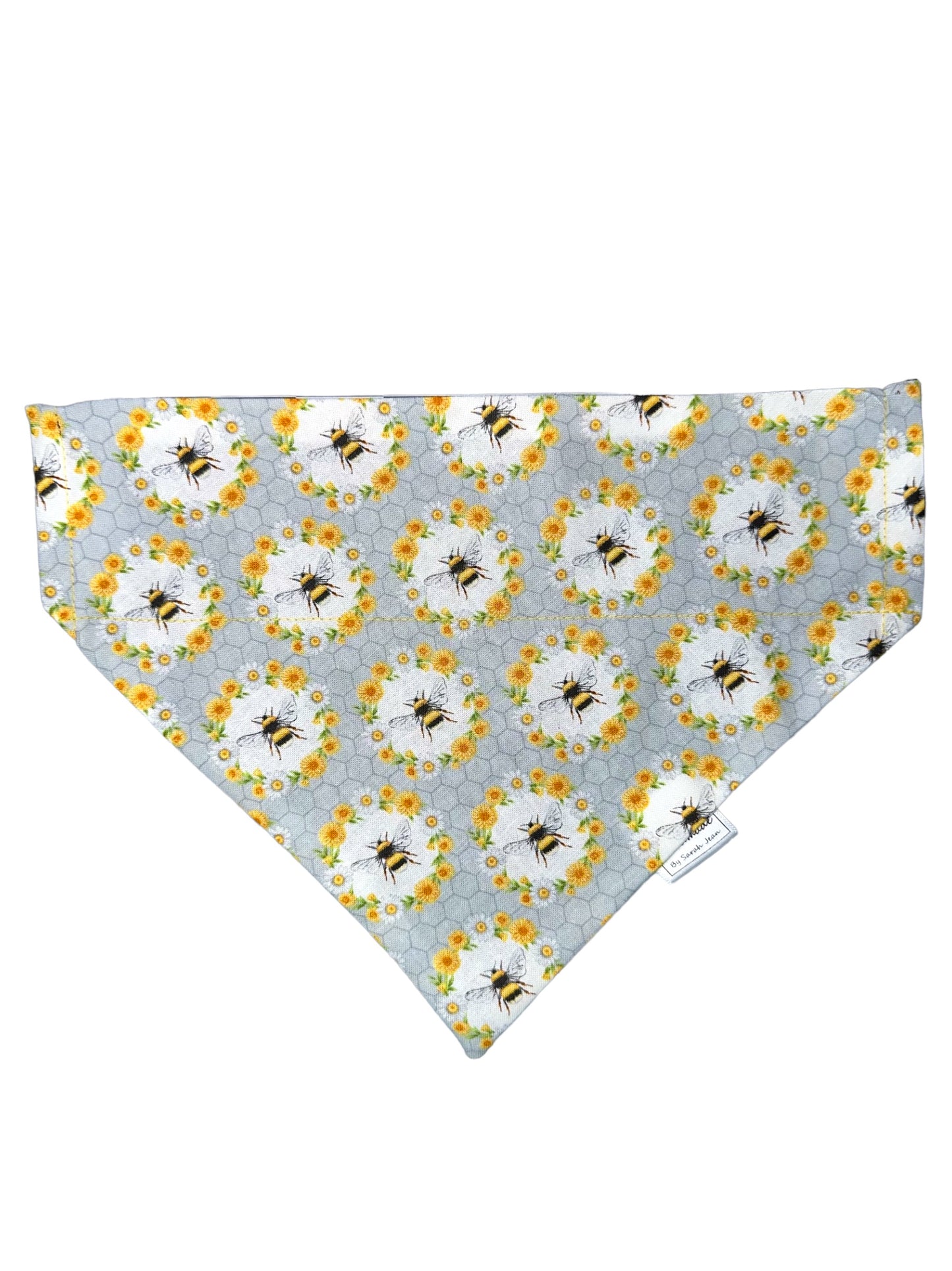 Bugs n’ Bees Collection - Honeycomb Cotton Pet Bandanas and Hair Scrunchies