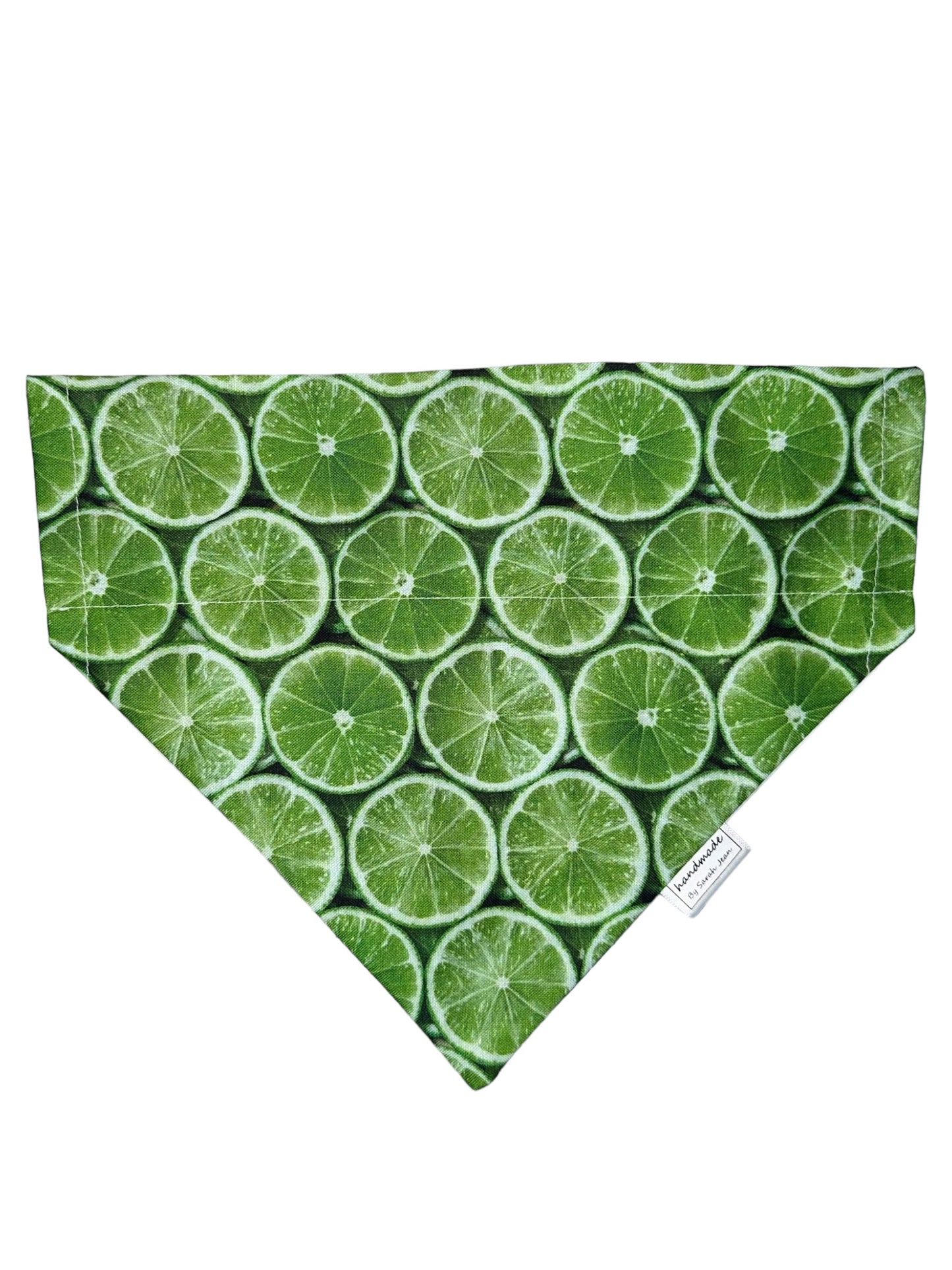 Summer Spritzer Collection - Citrus Lime Pet Bandanas and Hair Scrunchies