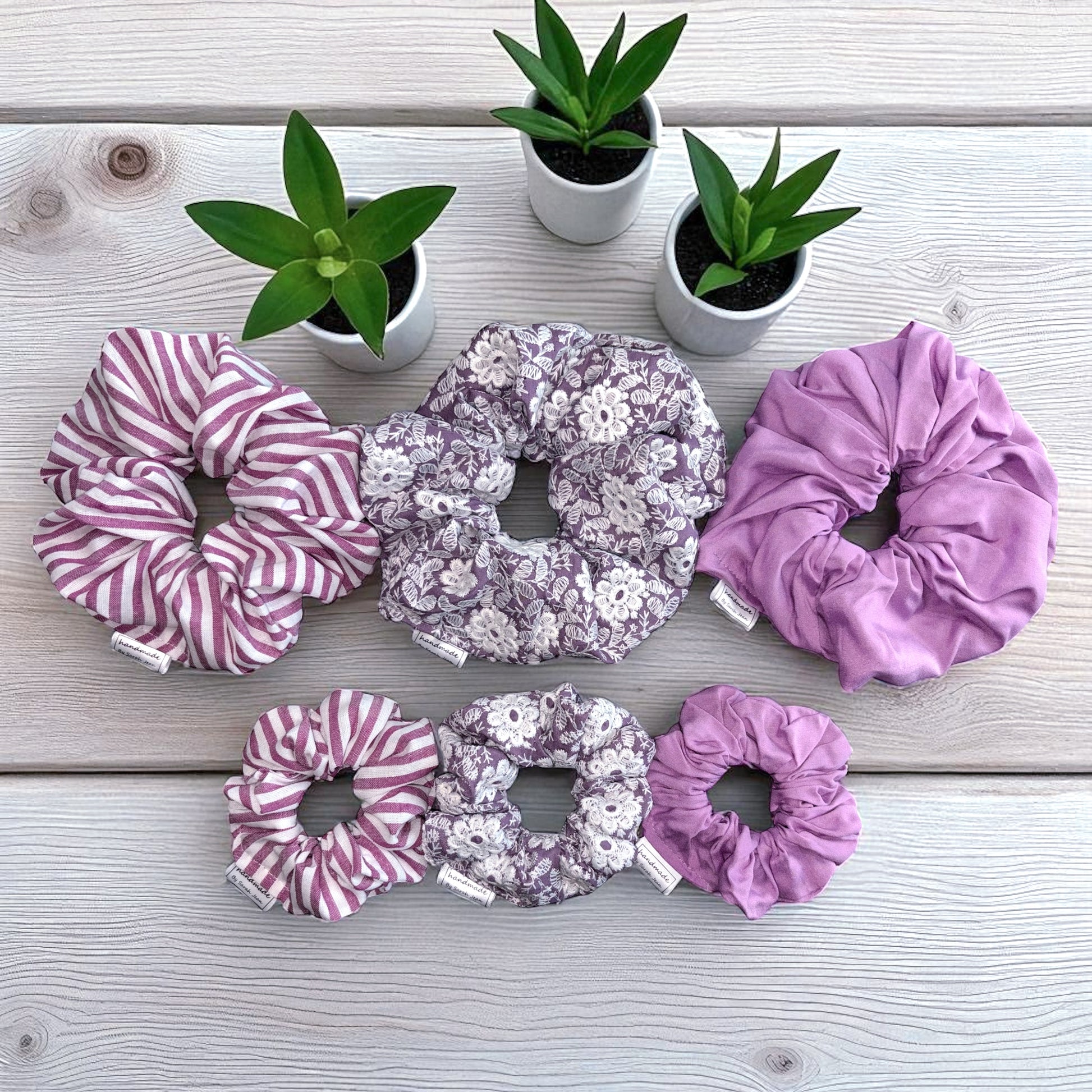 The Lettie Collection - Lavender Lane Hair Scrunchies