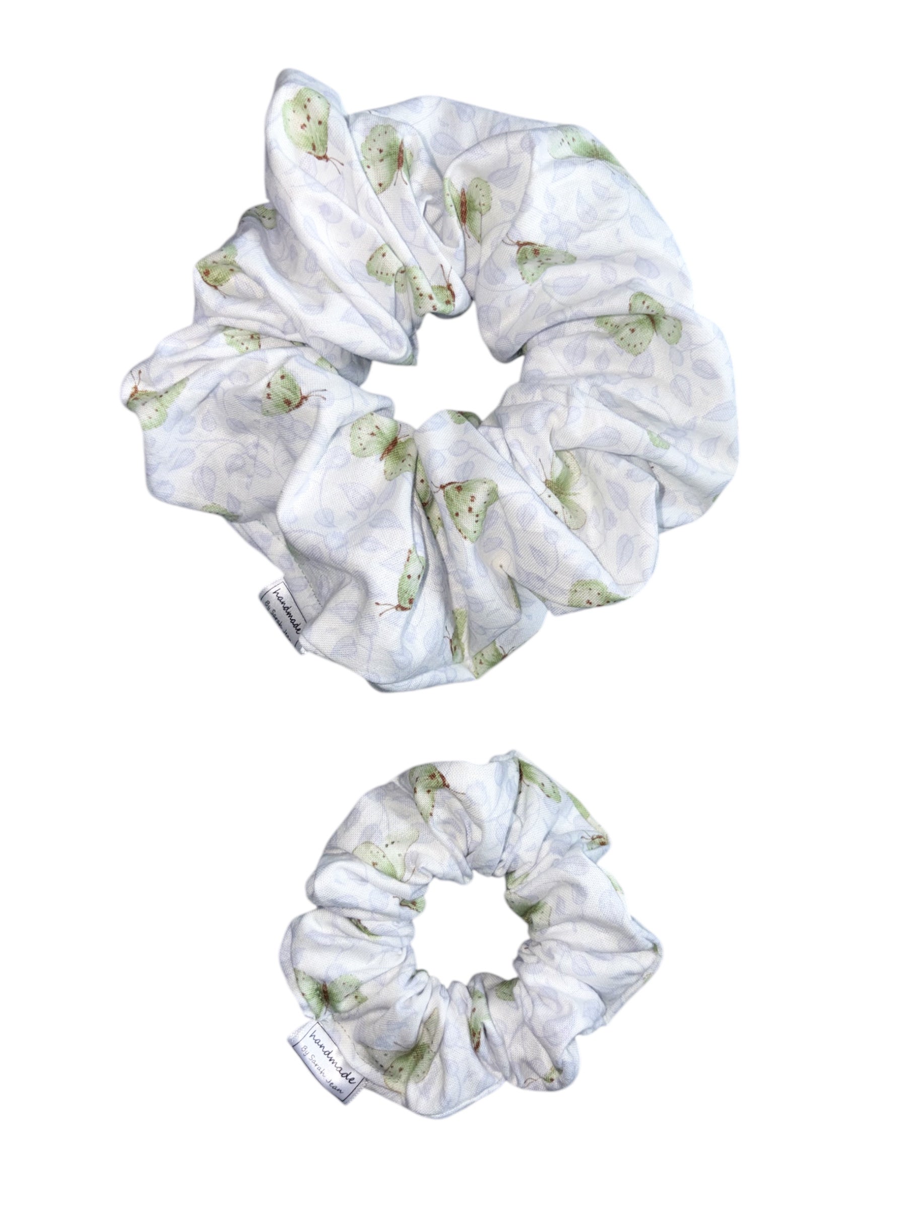 Garden Whimsy Collection - Butterflies Bandana and Hair Scrunchie