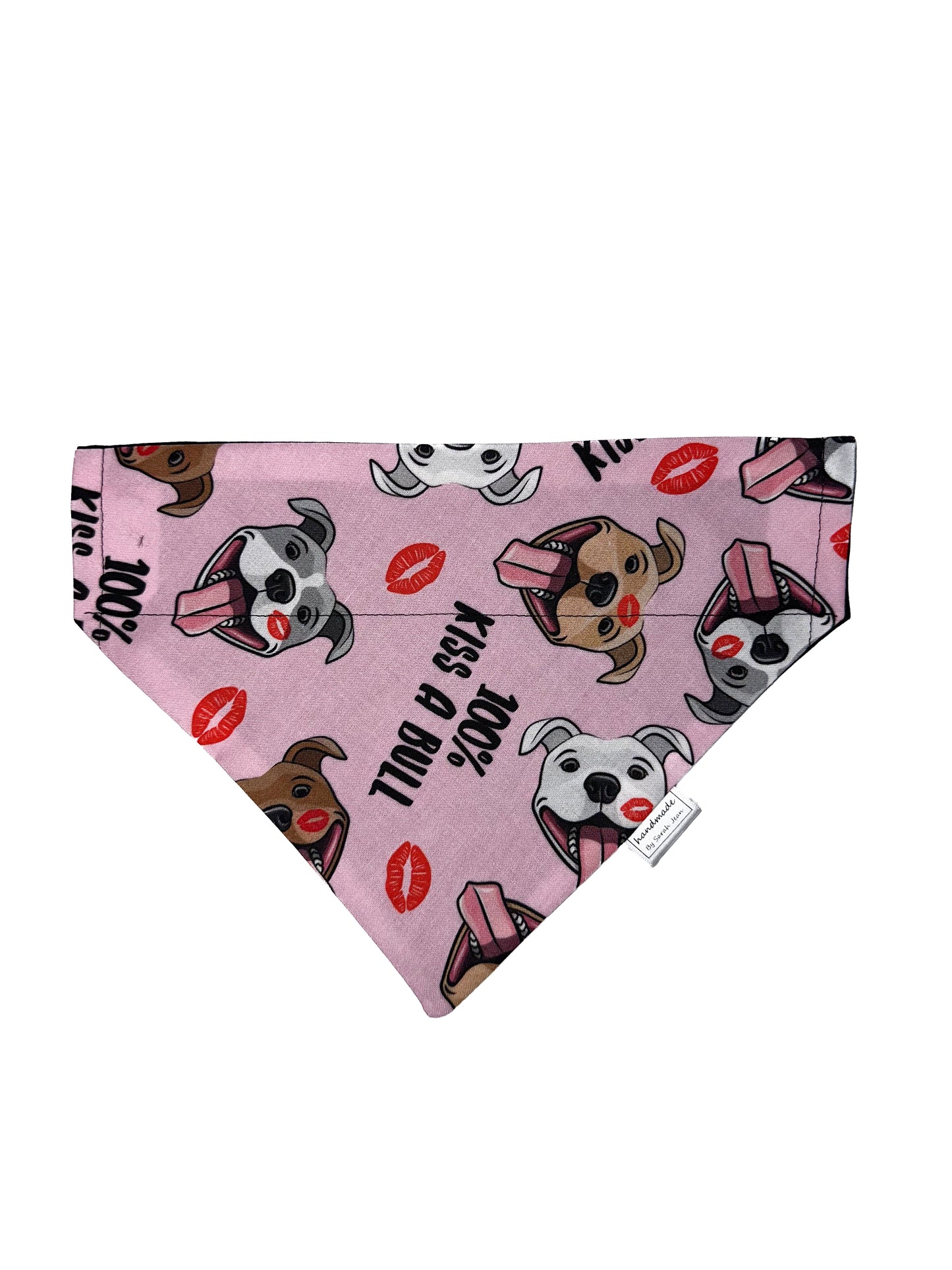 Adoption Collection - Kiss a Bull Pet Bandanas and Hair Scrunchies