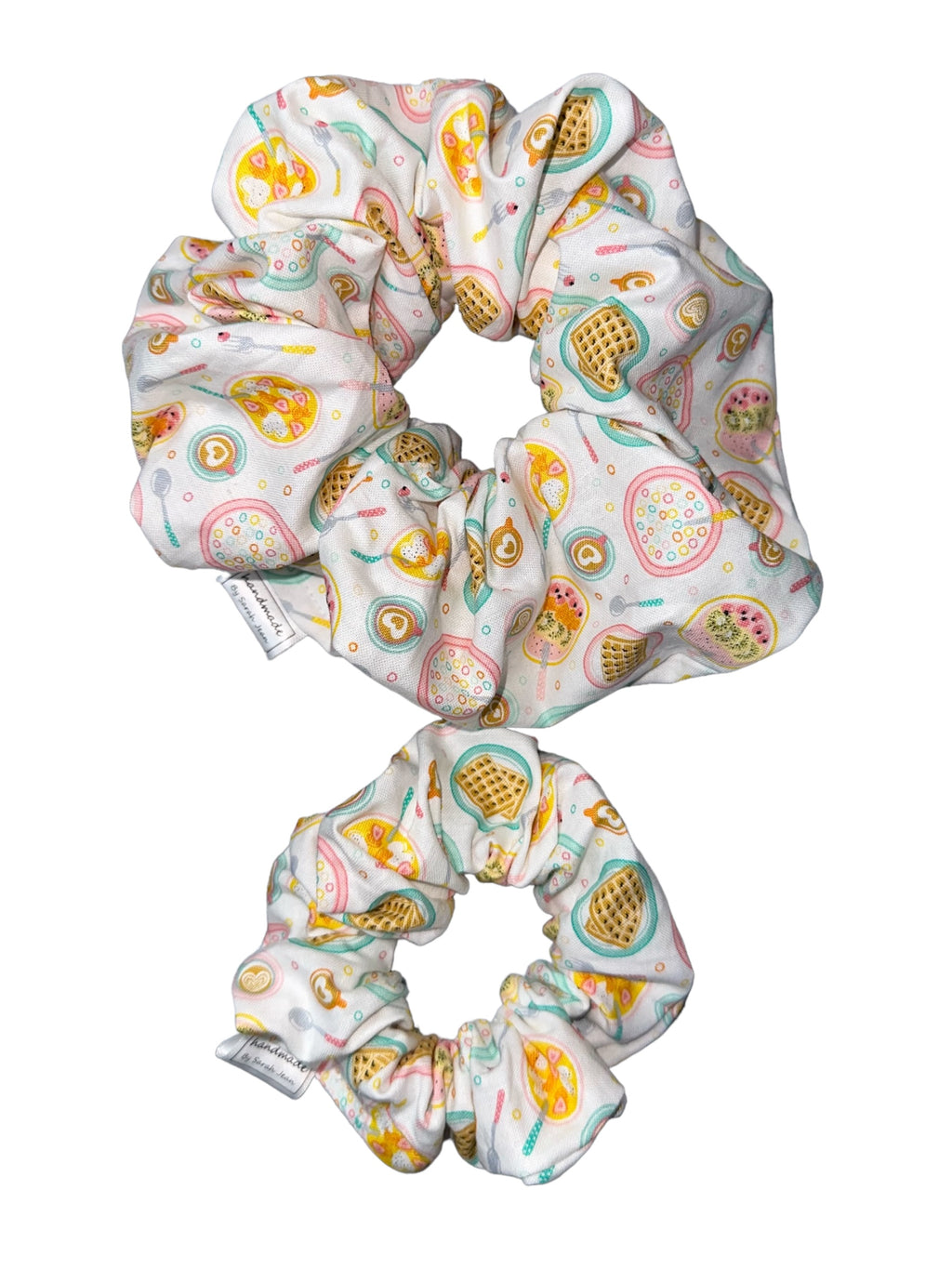 Brunch Date Collection - Breakfast Bowl Pet Bandana and Hair Scrunchie