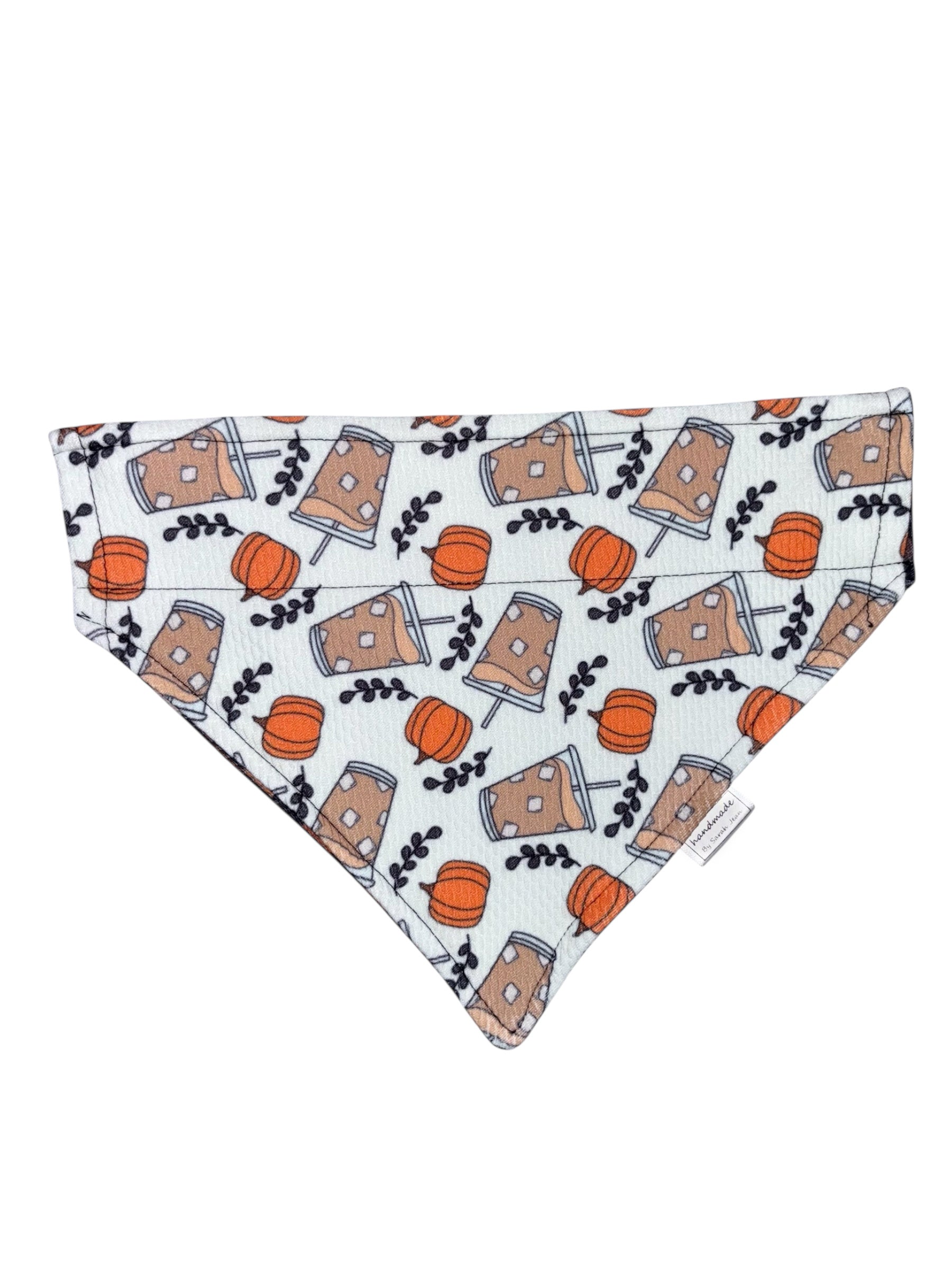 Harvest Hues Collection - Pumpkin Spice Double Sided Bandana