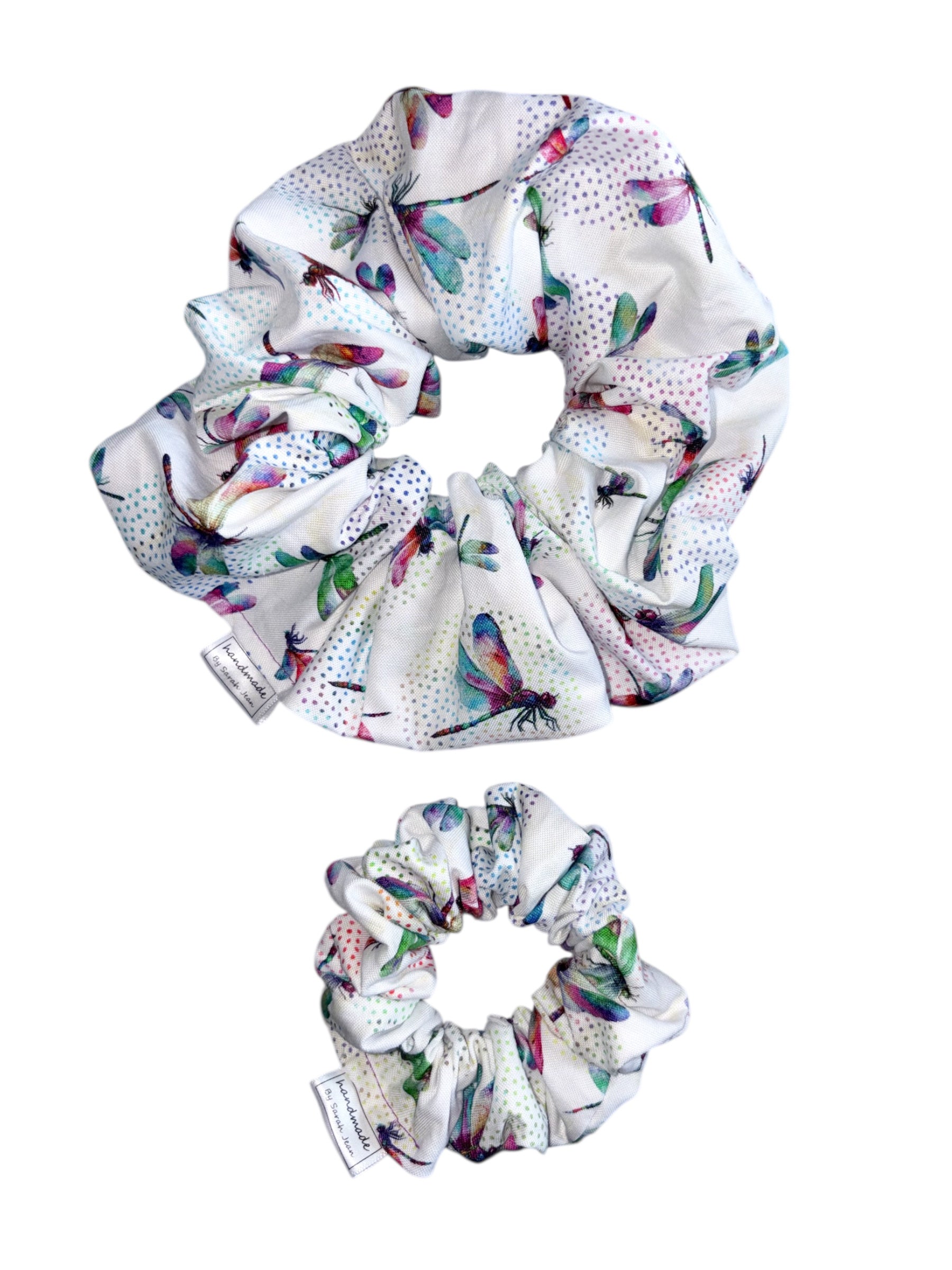 Garden Whimsy Collection - Dragonfly Bandana and Hair Scrunchie