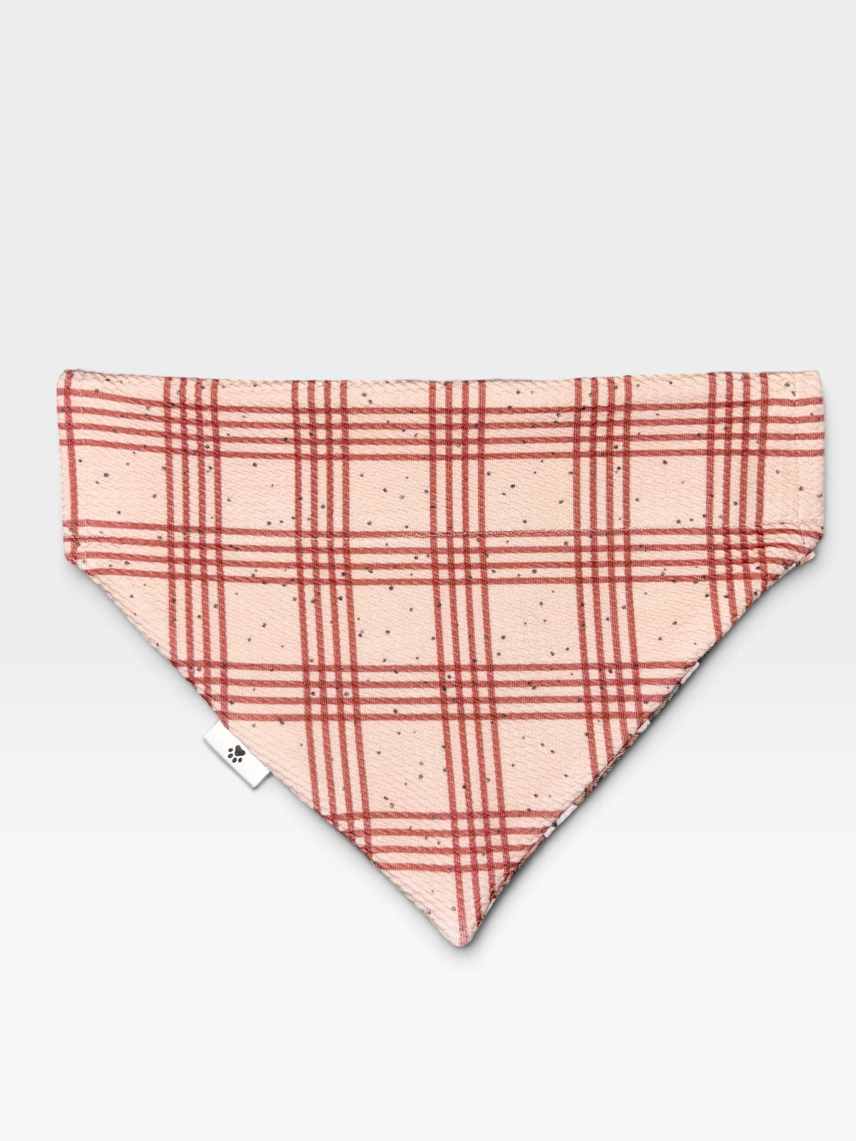 Autumn Countryside Collection - Apple Orchard + Rustic Plaid Reversible Bandana