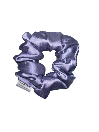 The Chelsea Collection - Lilac Satin Hair Scrunchies