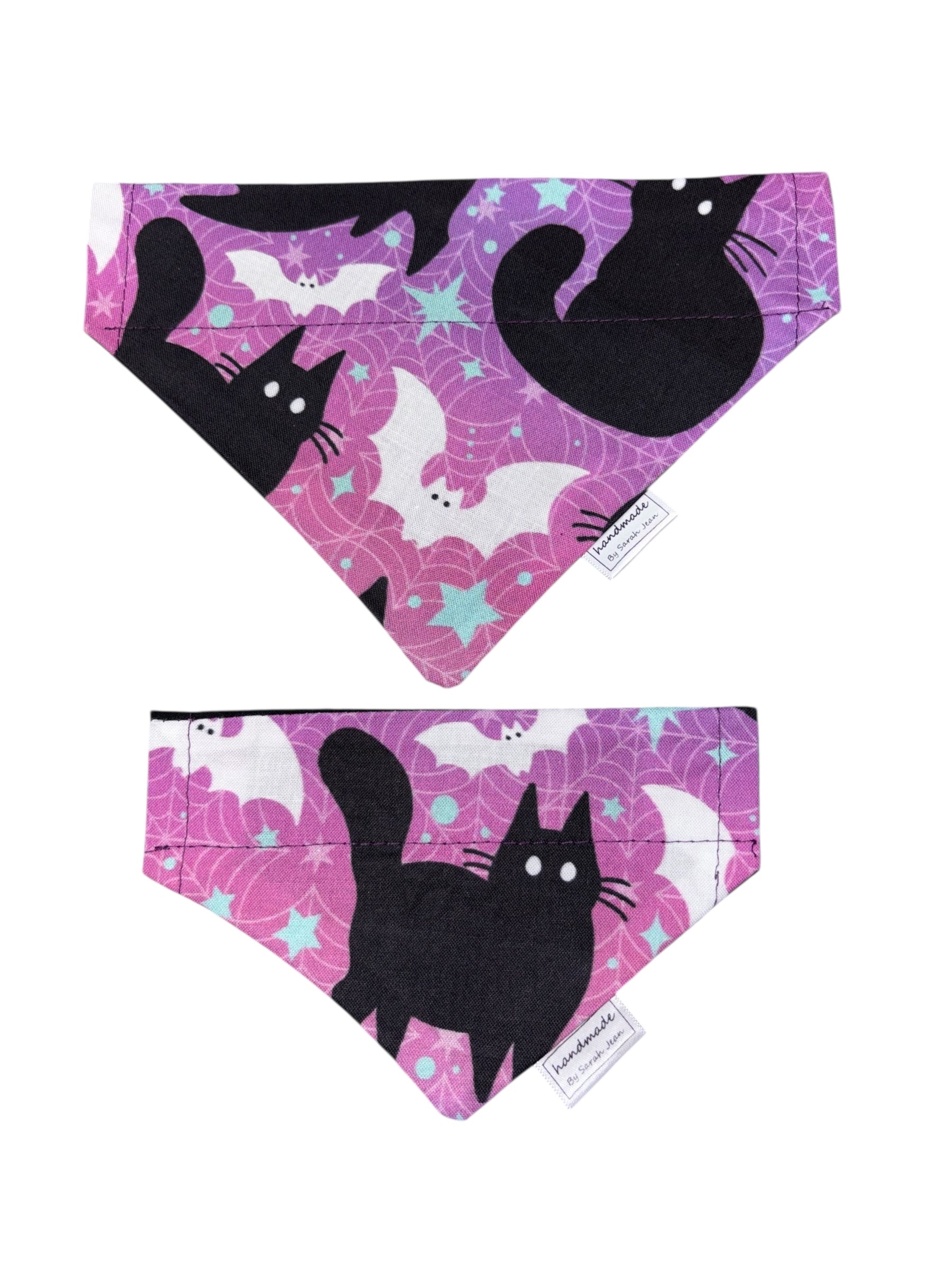 Halloween Collection - Cats & Bats Pet Bandana