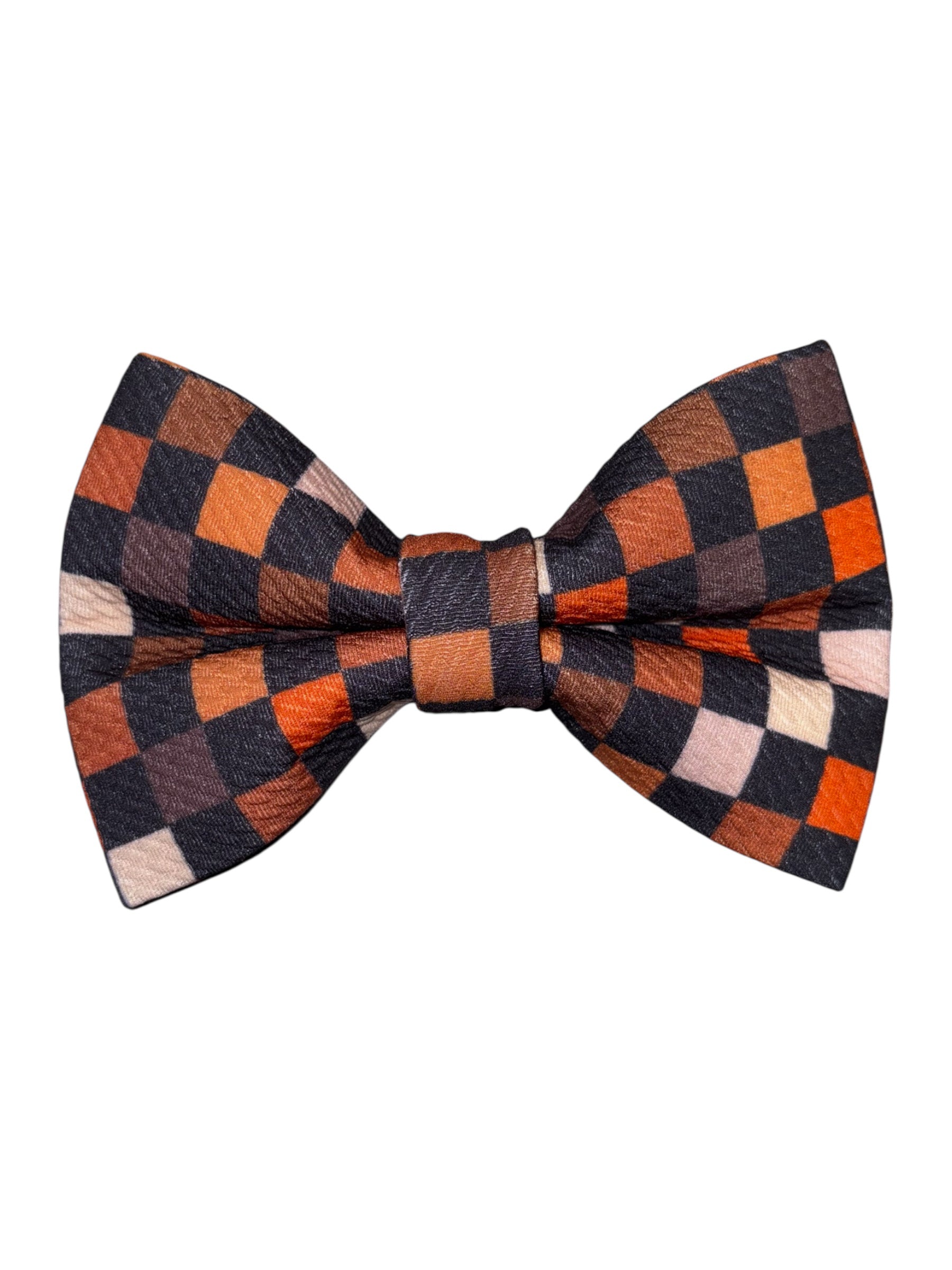 Harvest Hues Collection - Autumn Checkmate Bow Tie