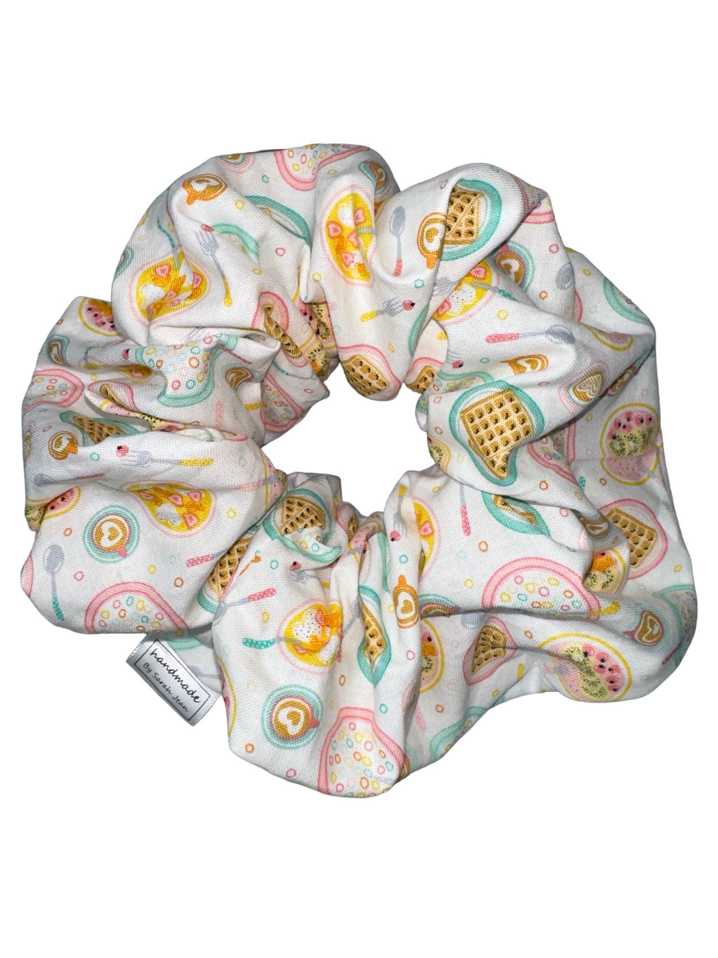 Brunch Date Collection - Breakfast Bowl Pet Bandana and Hair Scrunchie