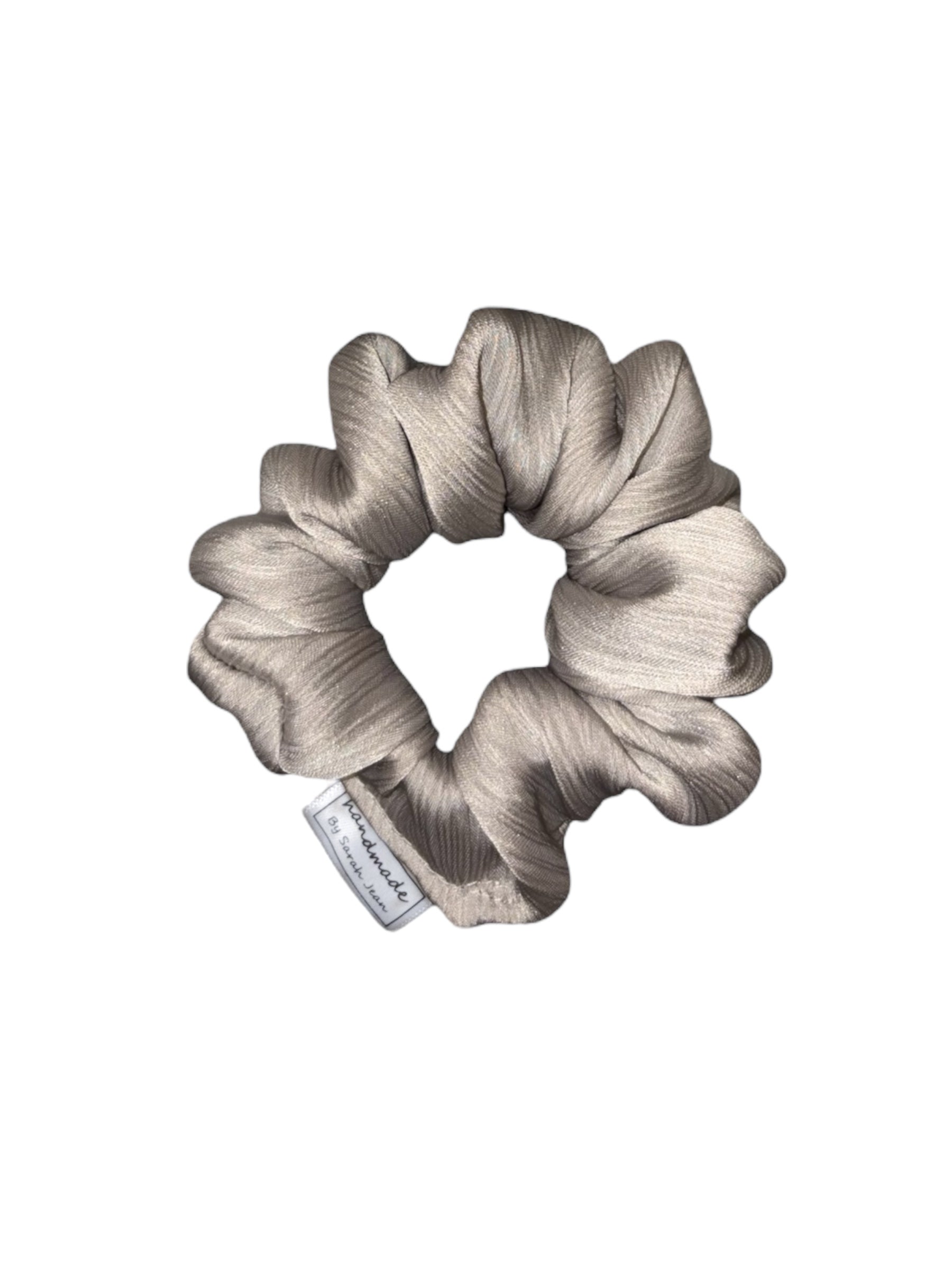 The Dani Collection - Champagne Beige Hair Scrunchies