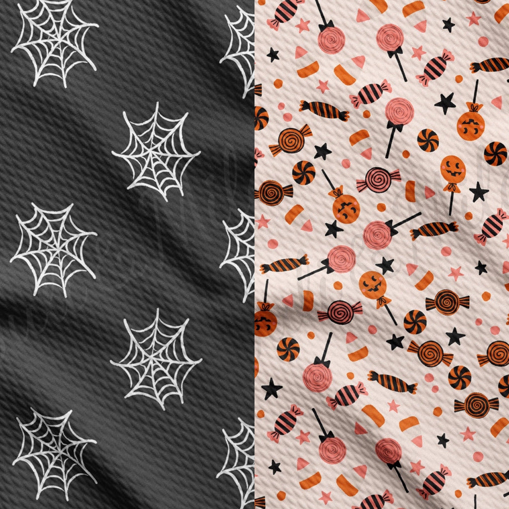 Spooky Season Collection - Midnight Webs + Spooky Sweets Reversible Bandana