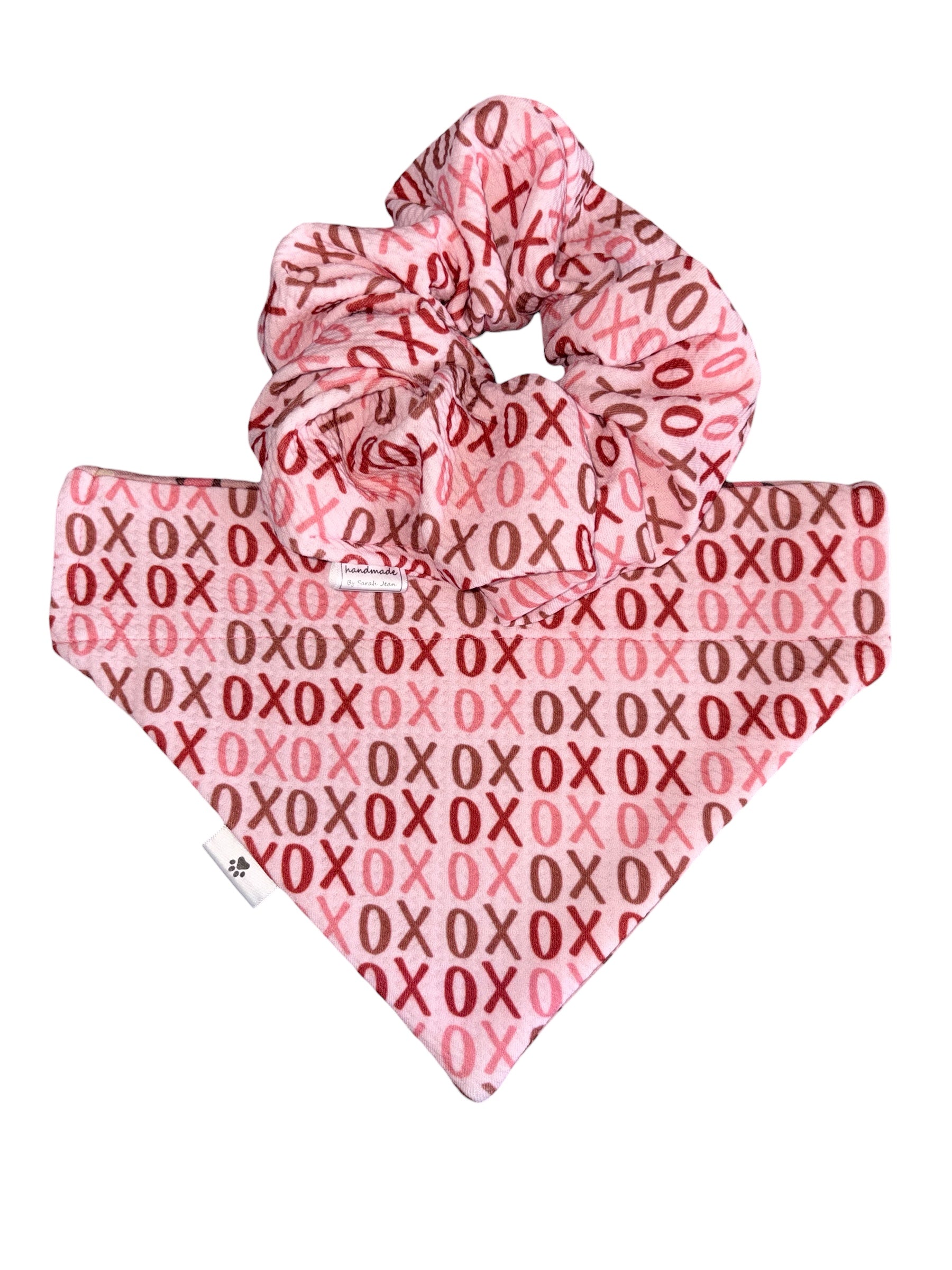 Valentine's Day Collection - Dinos + XOXO Double Sided Bandanas