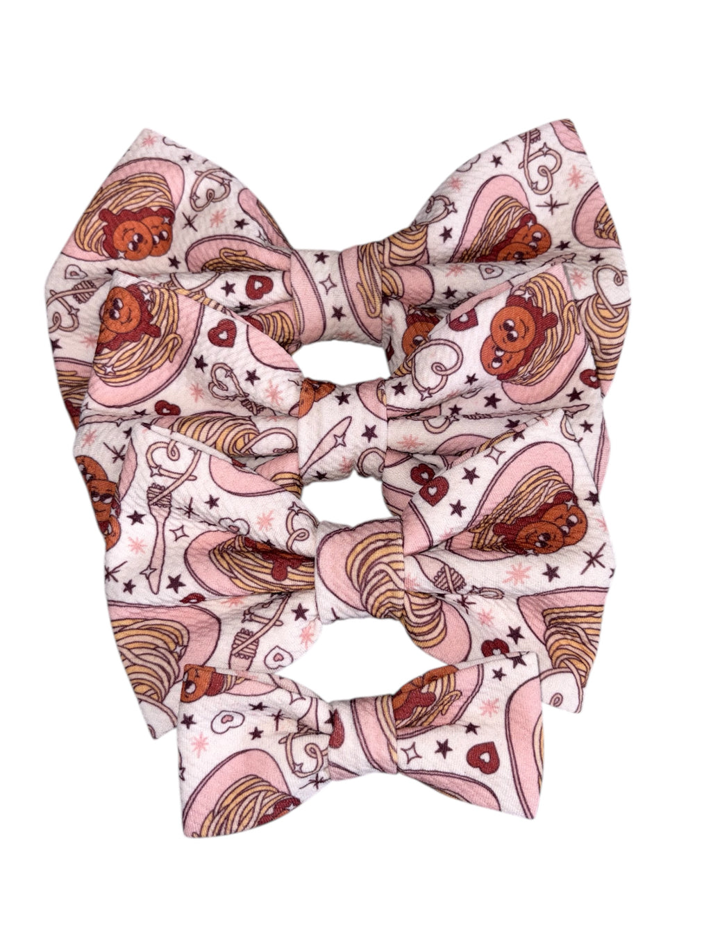 Valentine's Day Collection - Spaghetti & Meatballs Bow Ties