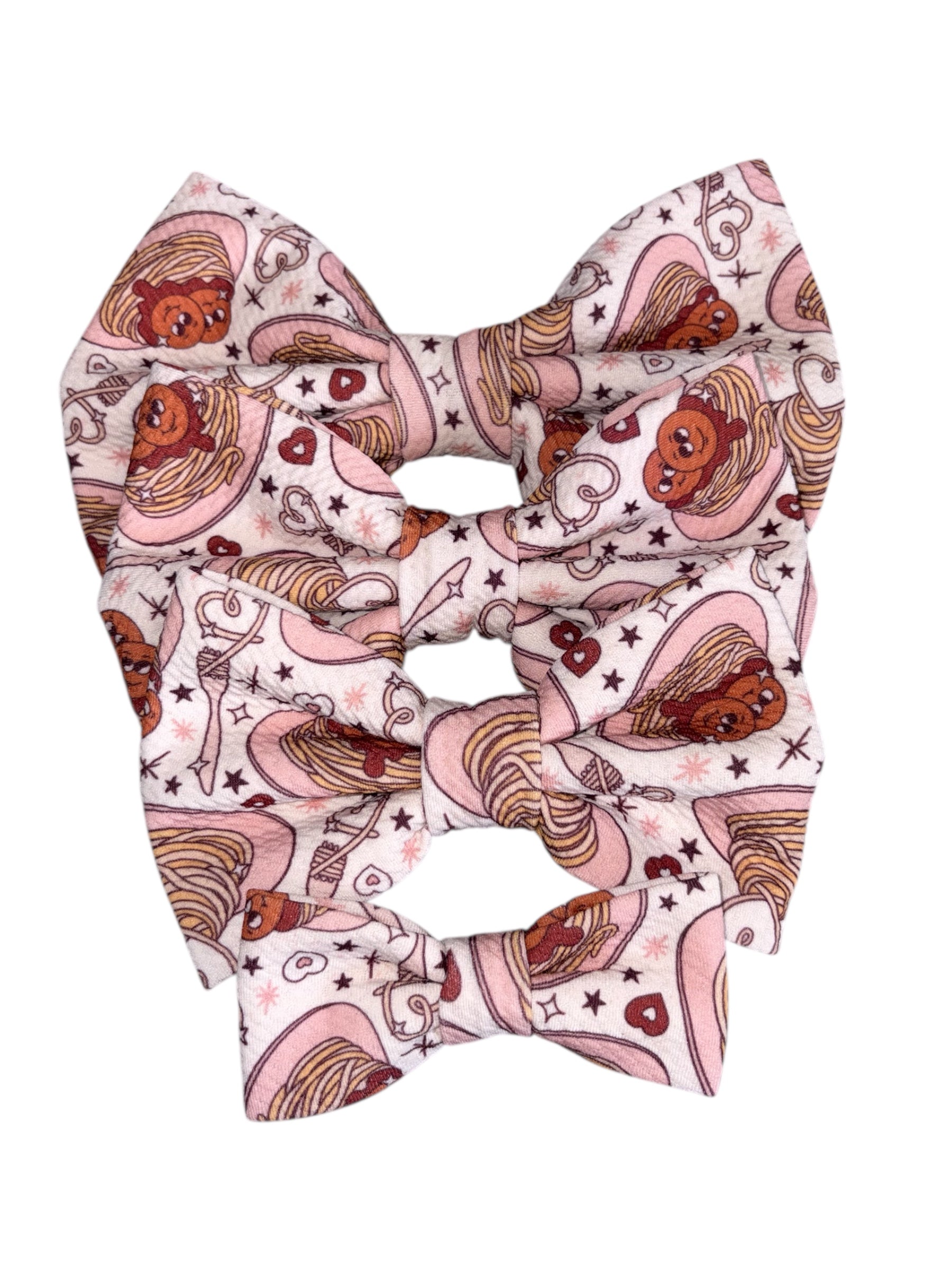 Valentine's Day Collection - Spaghetti & Meatballs Bow Ties
