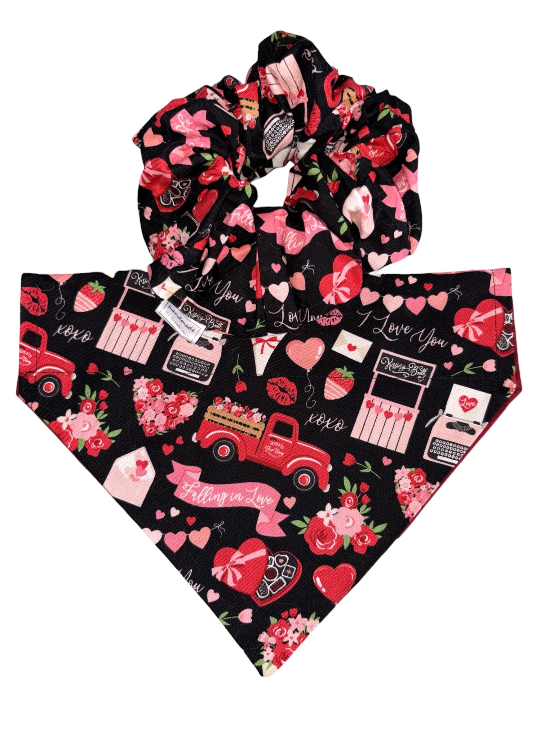 Valentine's Day Collection - Bouquets Hair Scrunchies