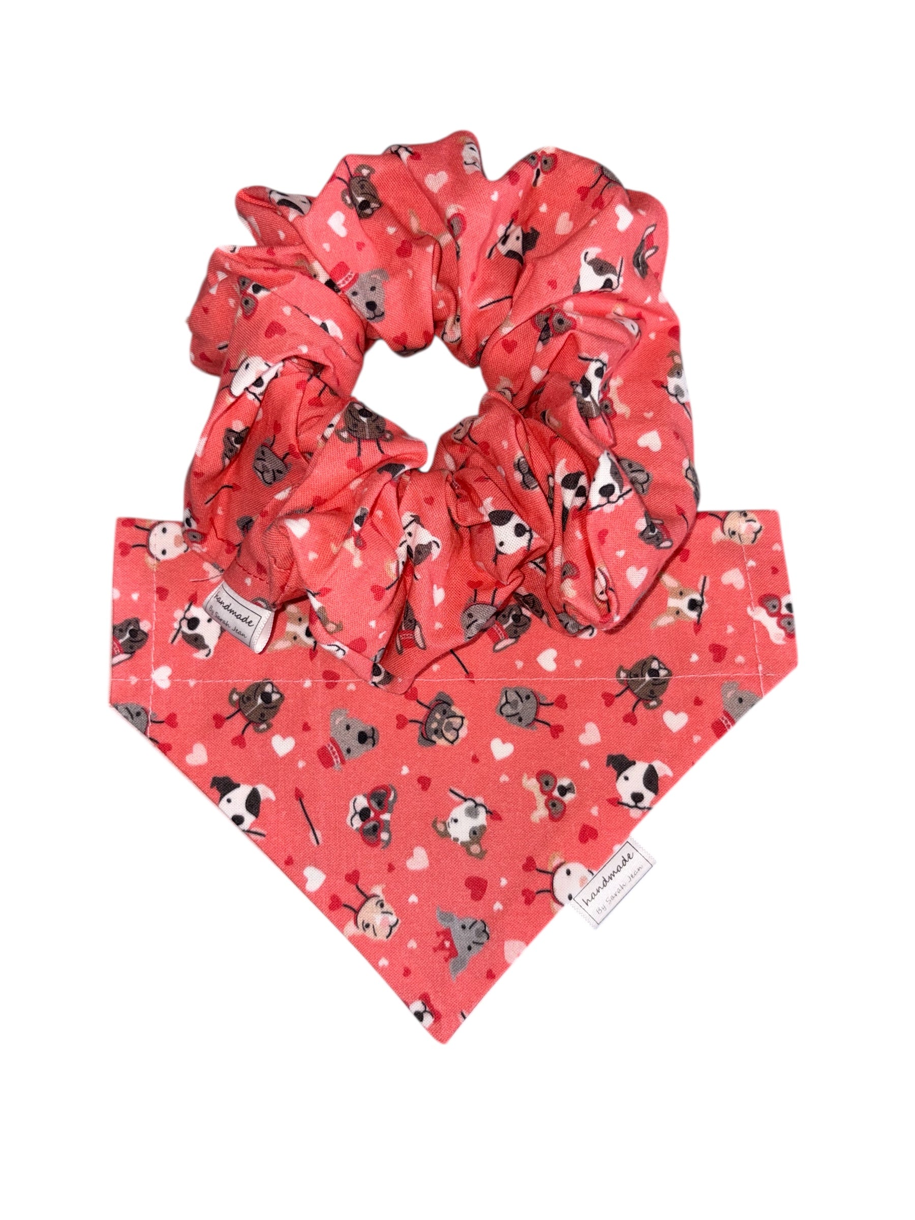 Valentine's Day Collection - Pittie Love Bandanas