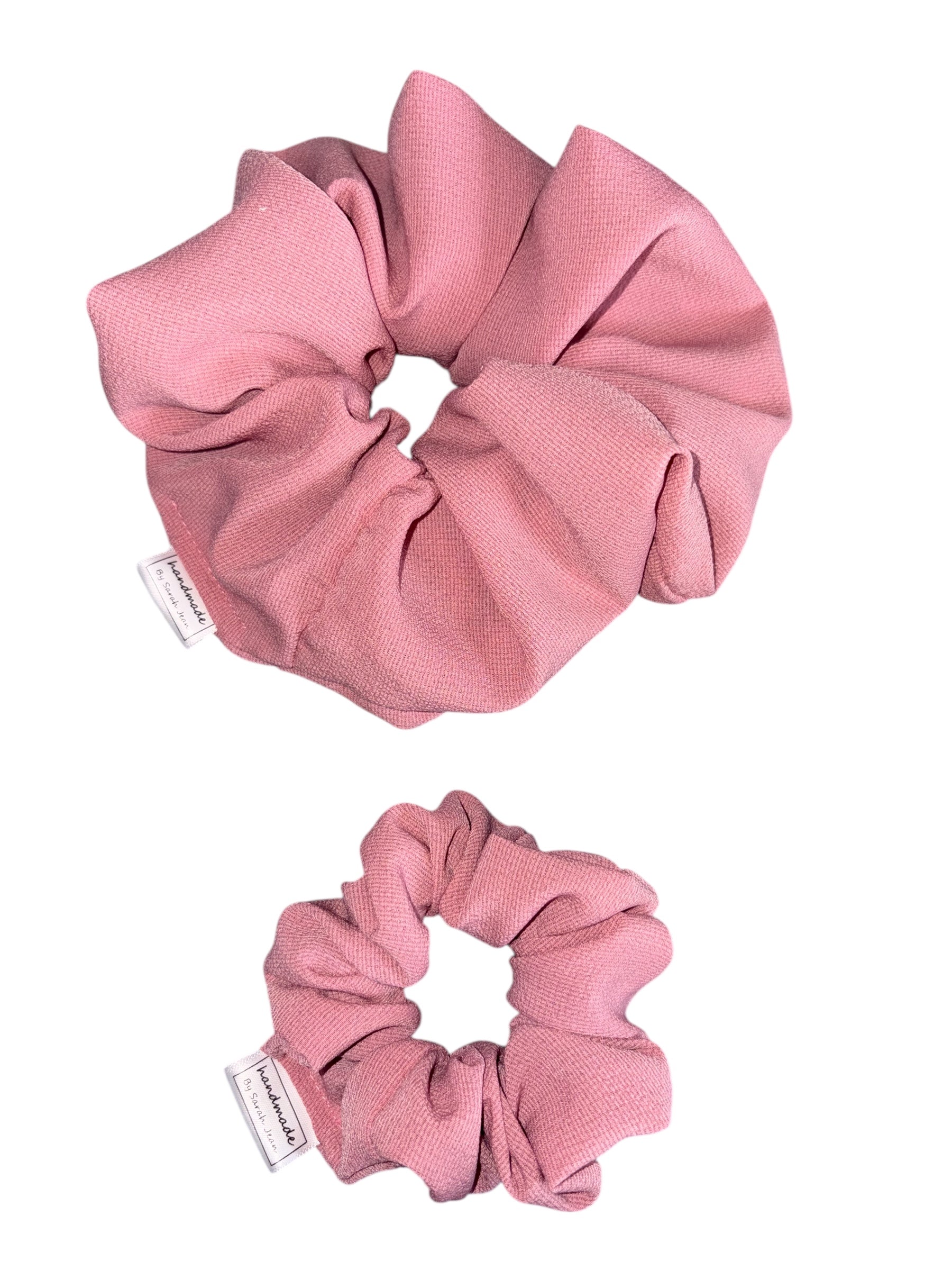 The Charlotte Collection - Soft Blush Hair Scrunchies