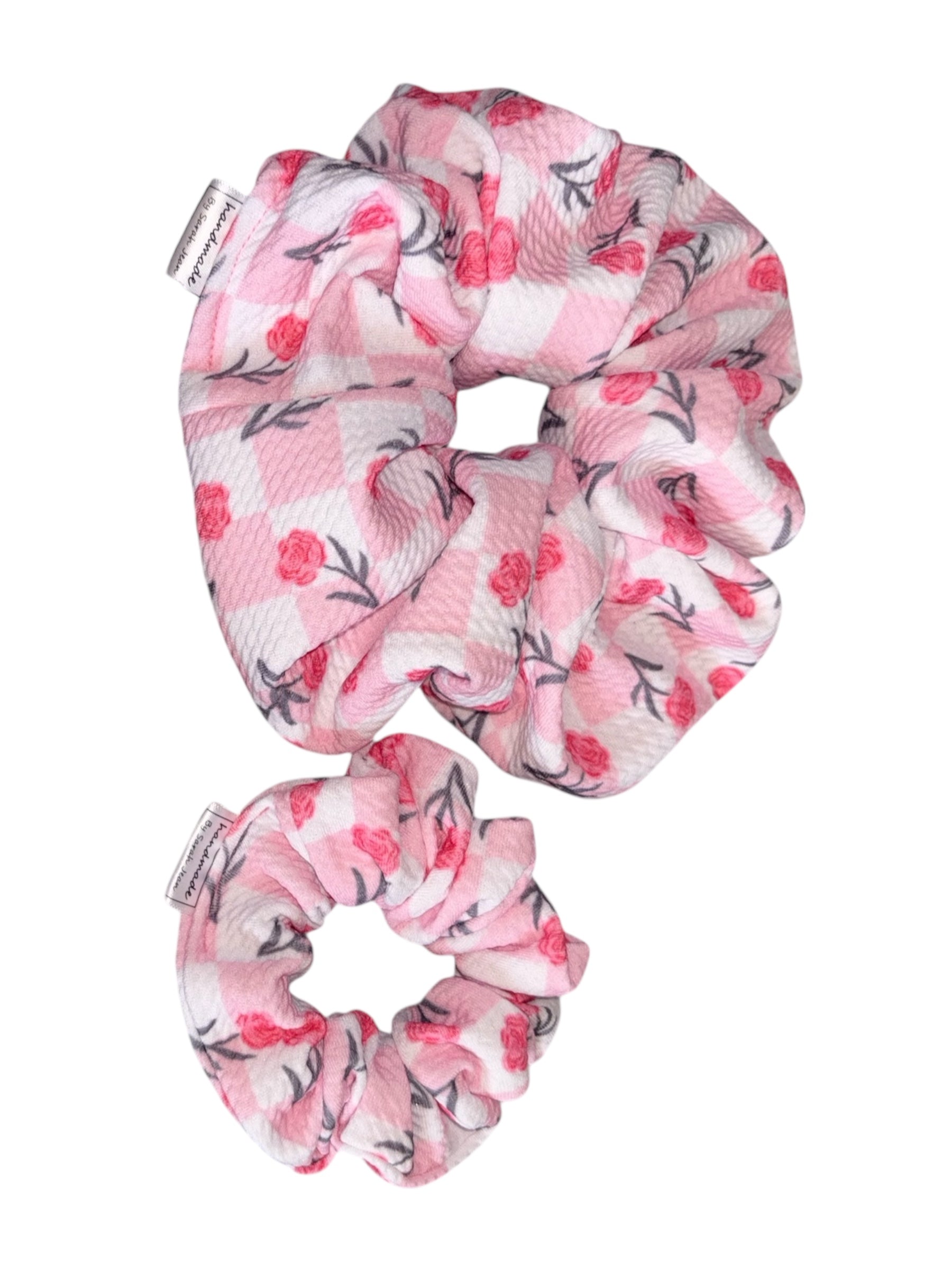 Valentine's Day Collection - Roses Hair Scrunchies