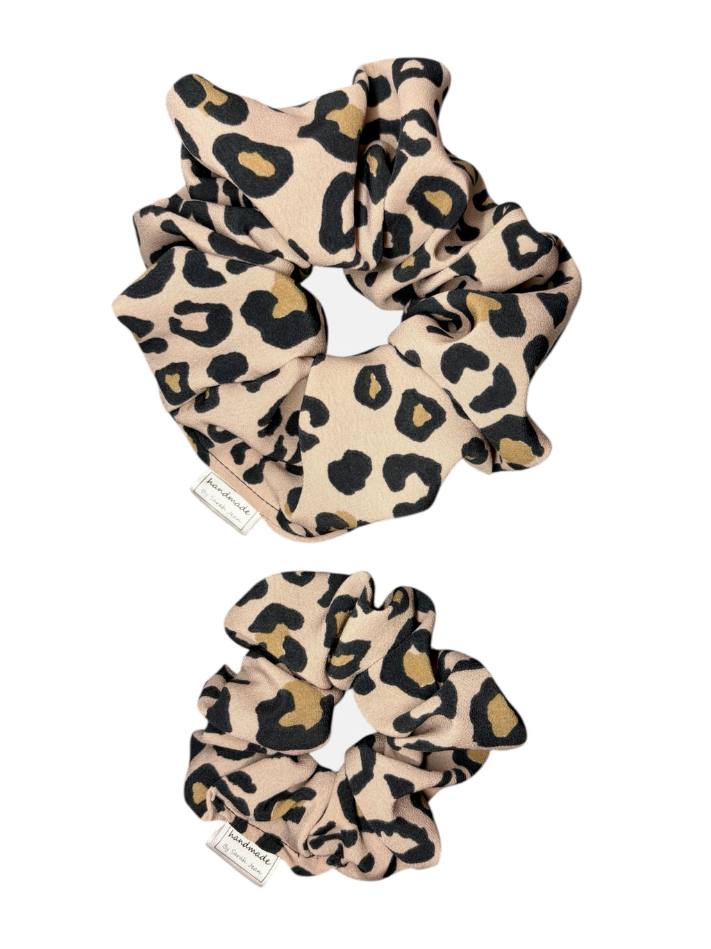 The Holly Collection - Soft Leopard Hair Scrunchie