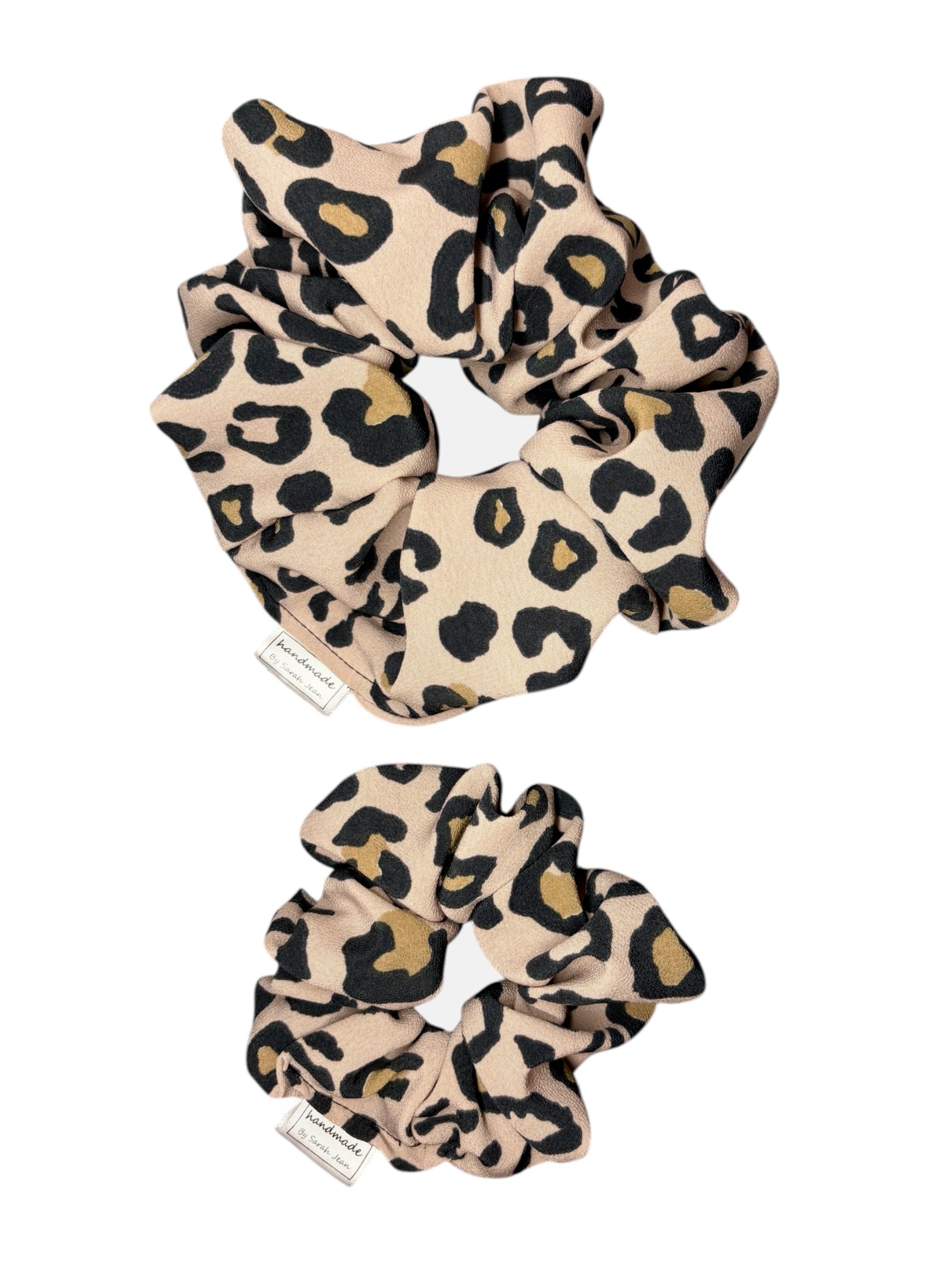 The Holly Collection - Soft Leopard Hair Scrunchie