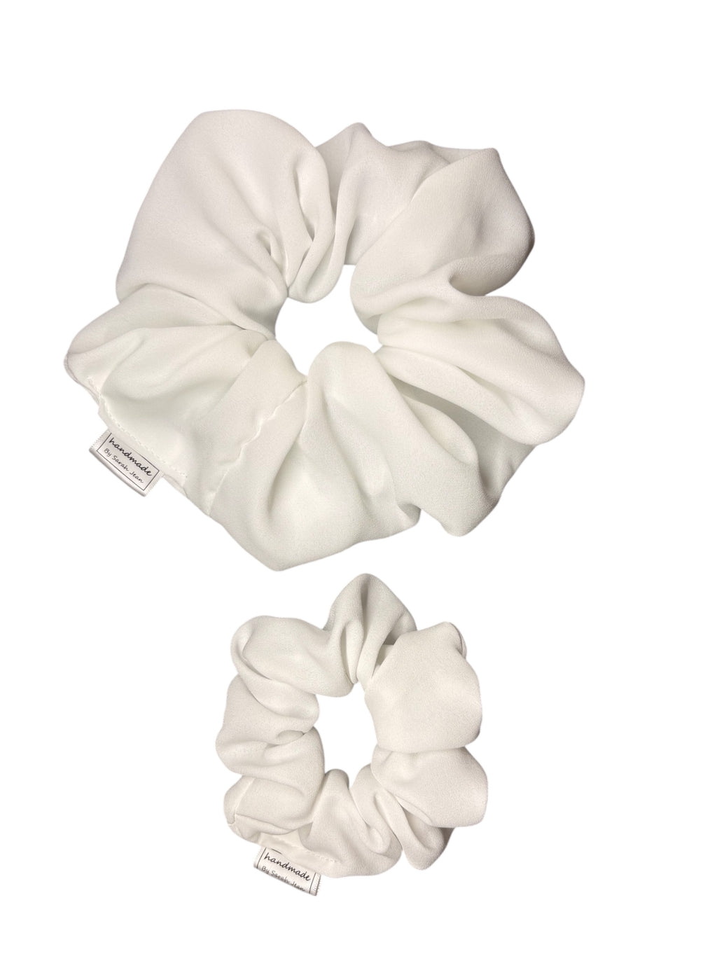The Holly Collection - Cloud White Hair Scrunchie