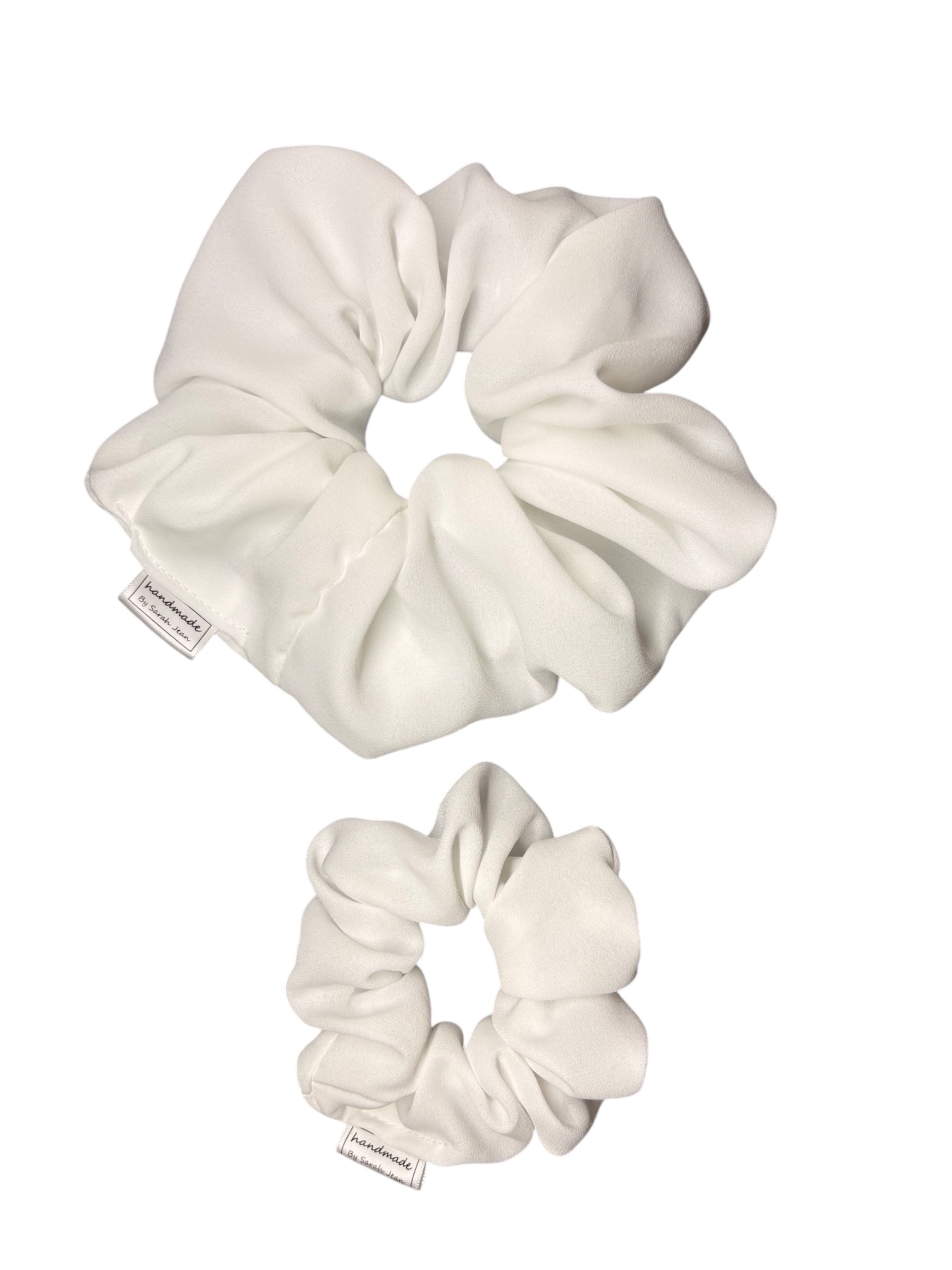 The Holly Collection - Cloud White Hair Scrunchie
