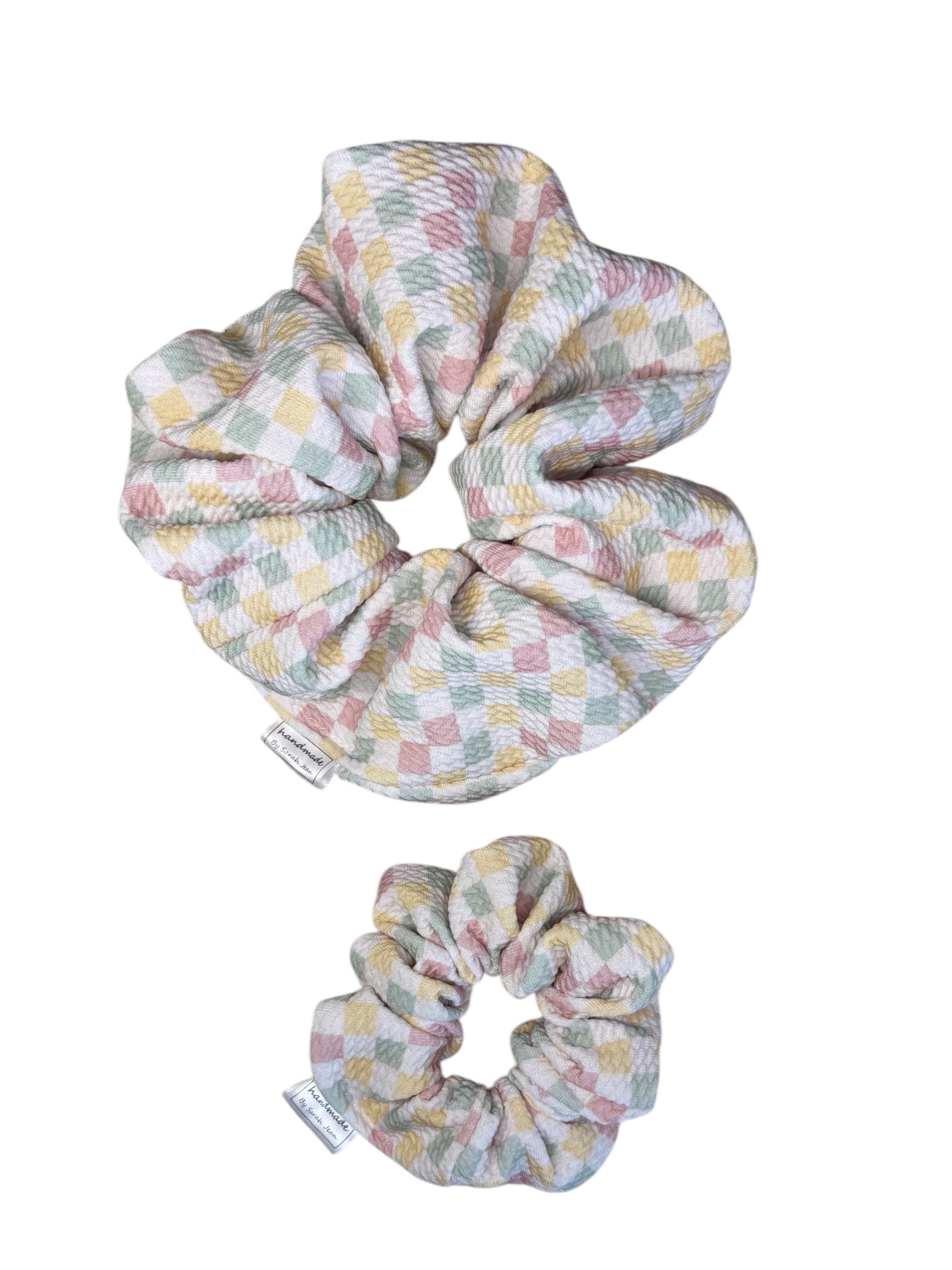 Easter Collection - Pastel Picnic Hair Scrunchie