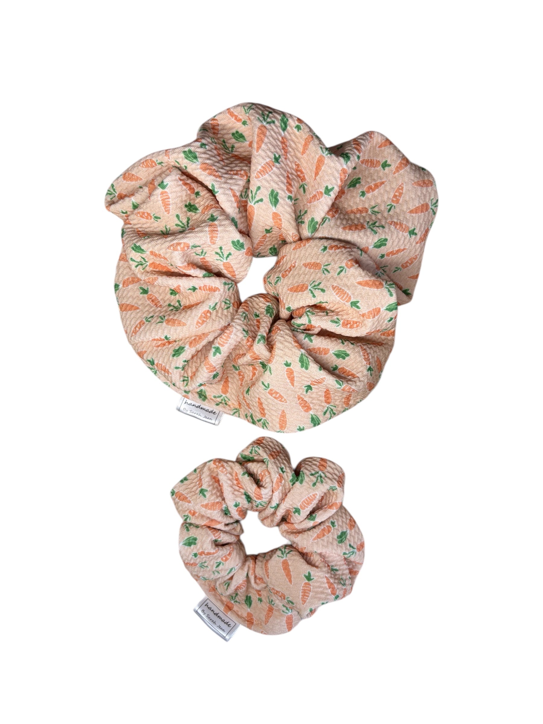 Easter Collection - Carrot Patch Hair Scrunchie