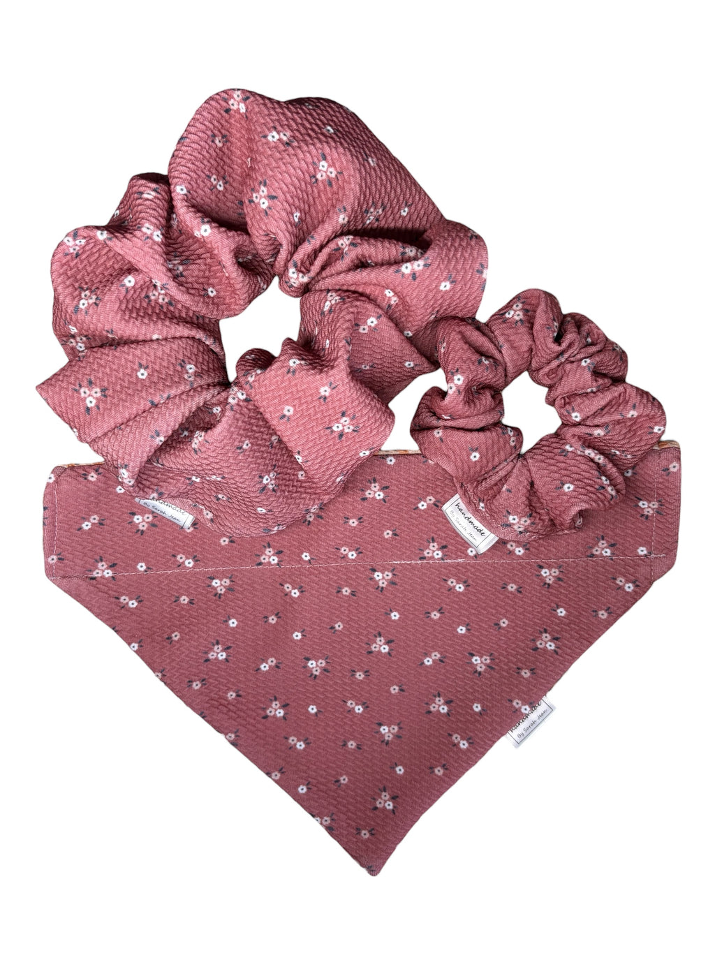 Easter Collection - Wildflower Blush + Carrot Patch Double Sided Bandana