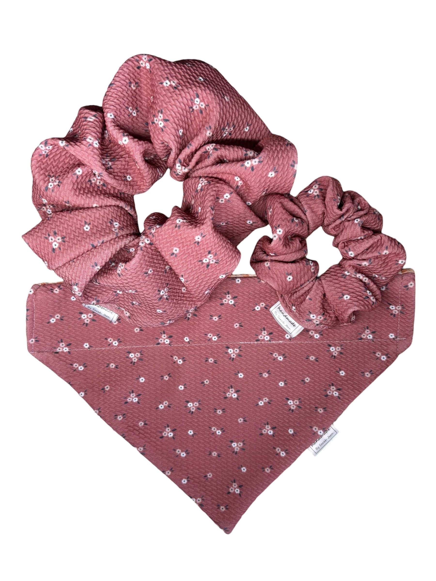 Easter Collection - Wildflower Blush + Carrot Patch Double Sided Bandana