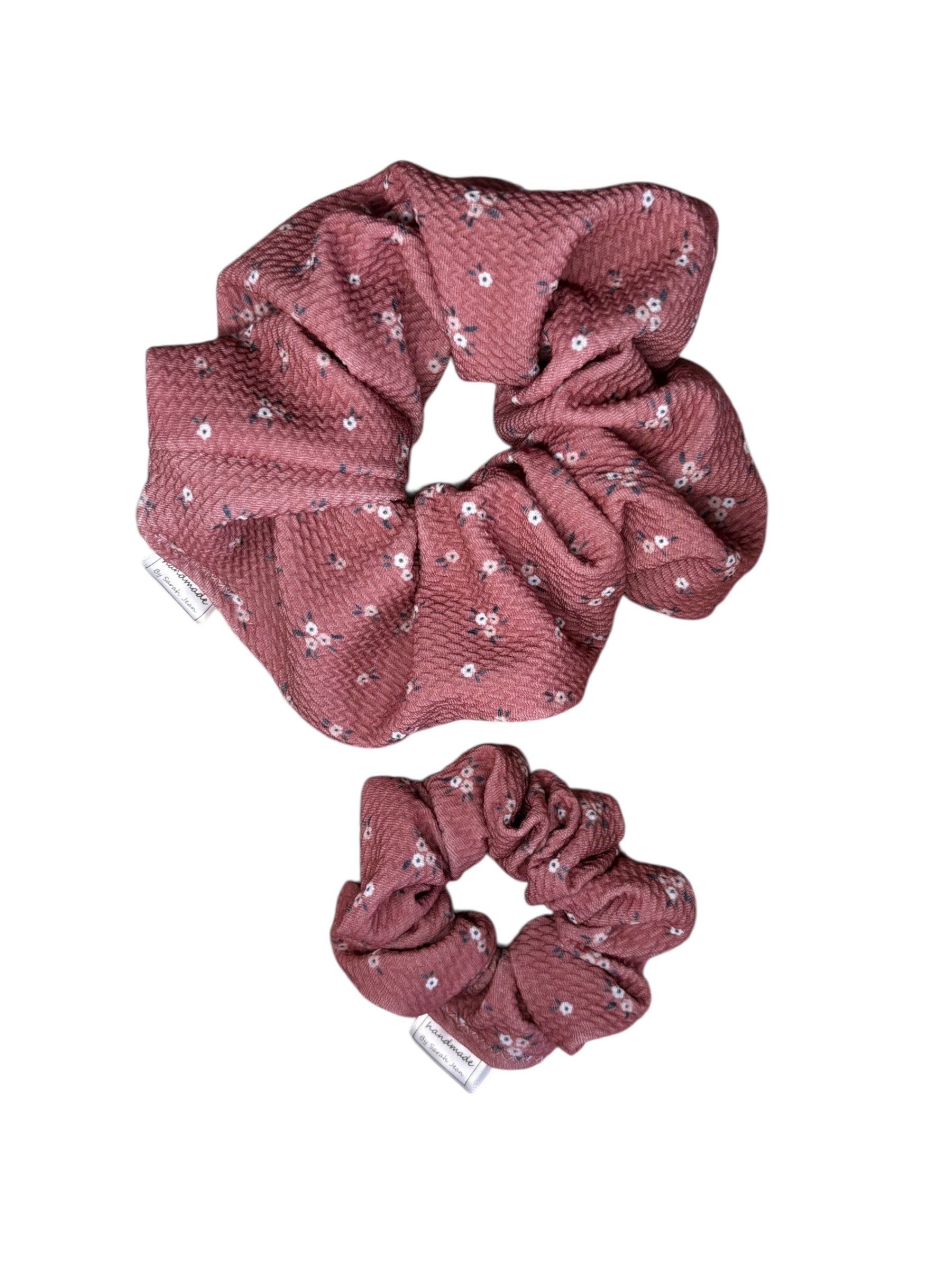Easter Collection - Wildflower Blush Hair Scrunchie