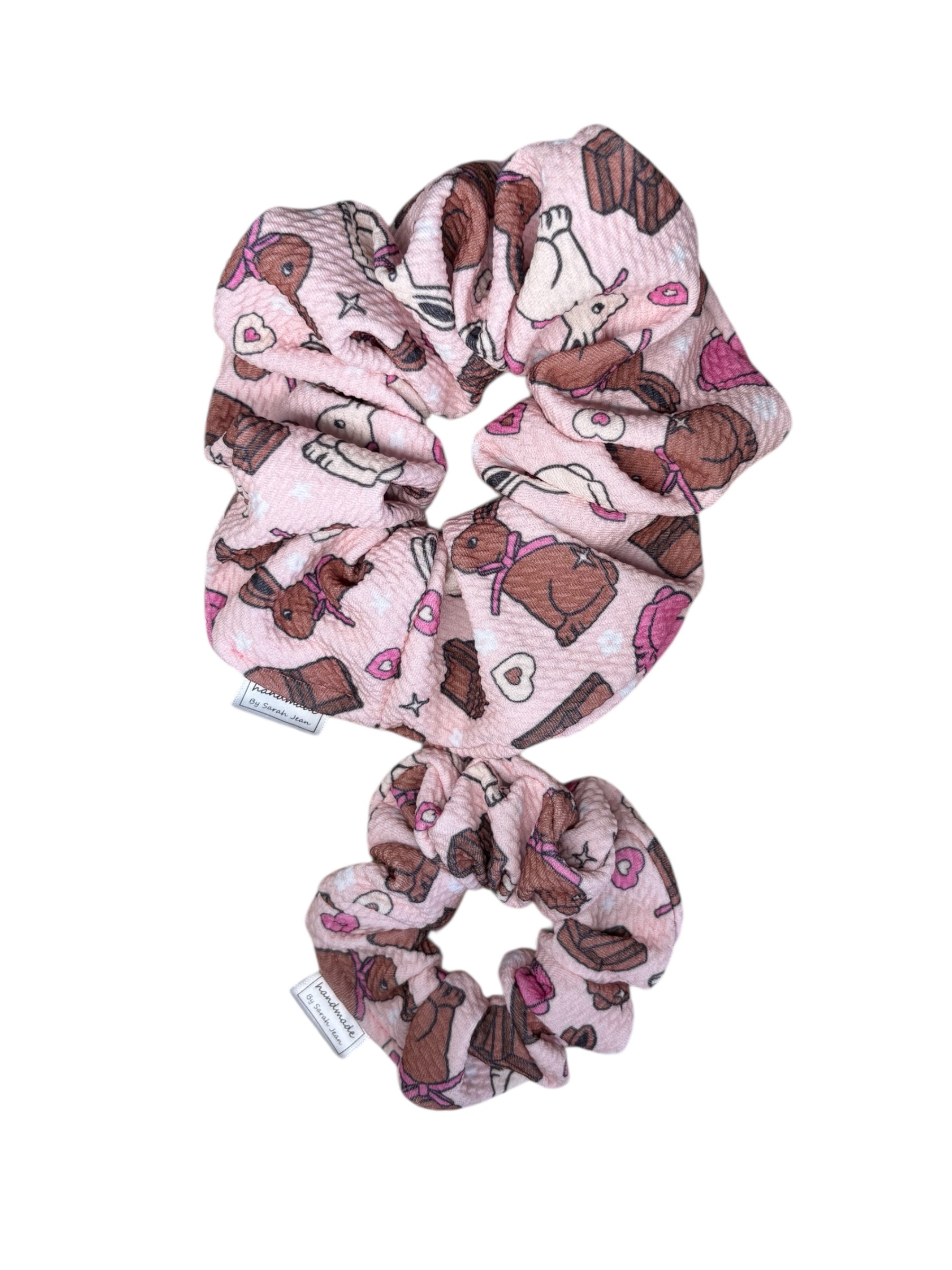Easter Collection - Chocolate Treat Hair Scrunchie