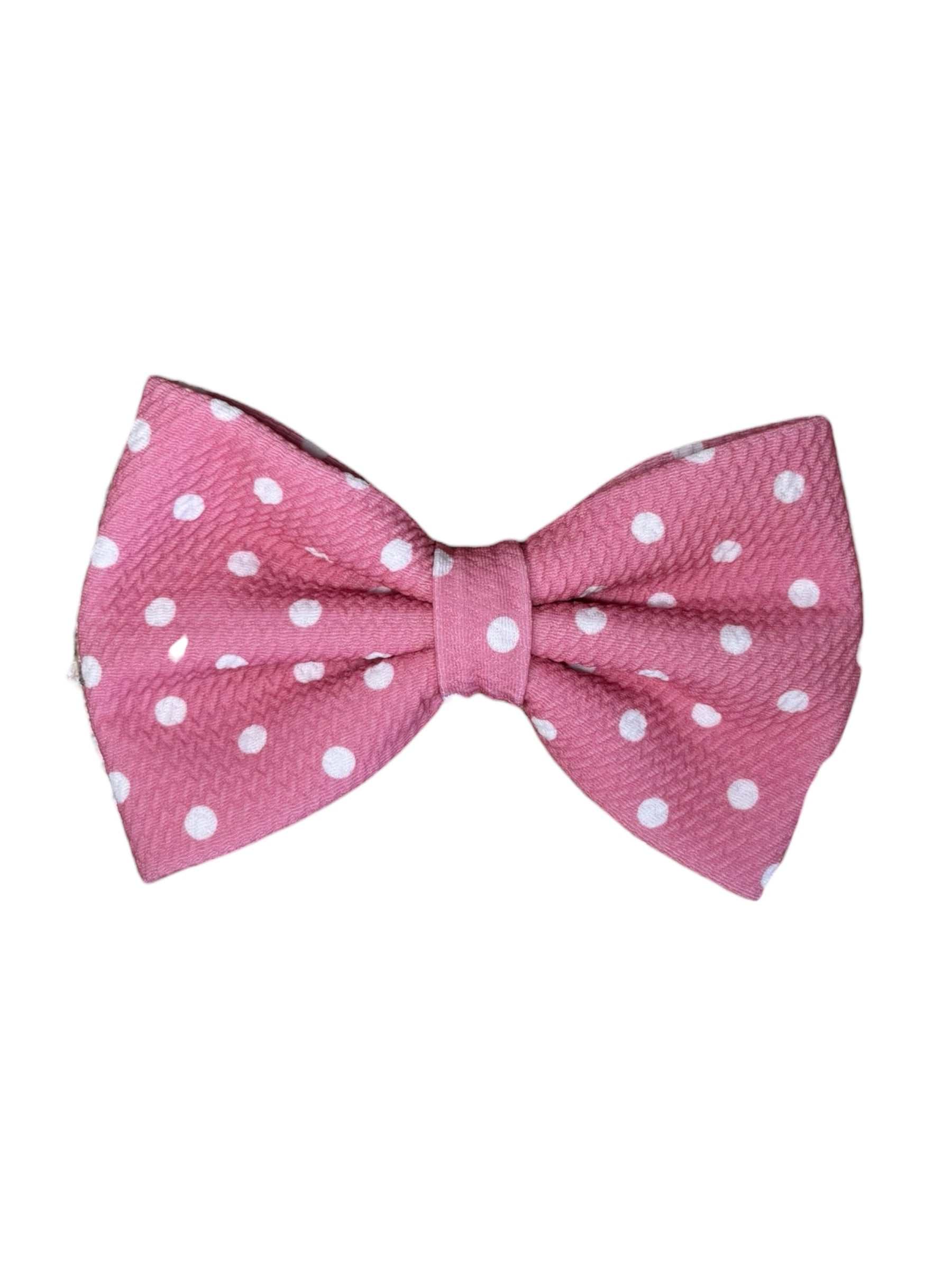Easter Collection - Strawberry Polkadot Bow Tie