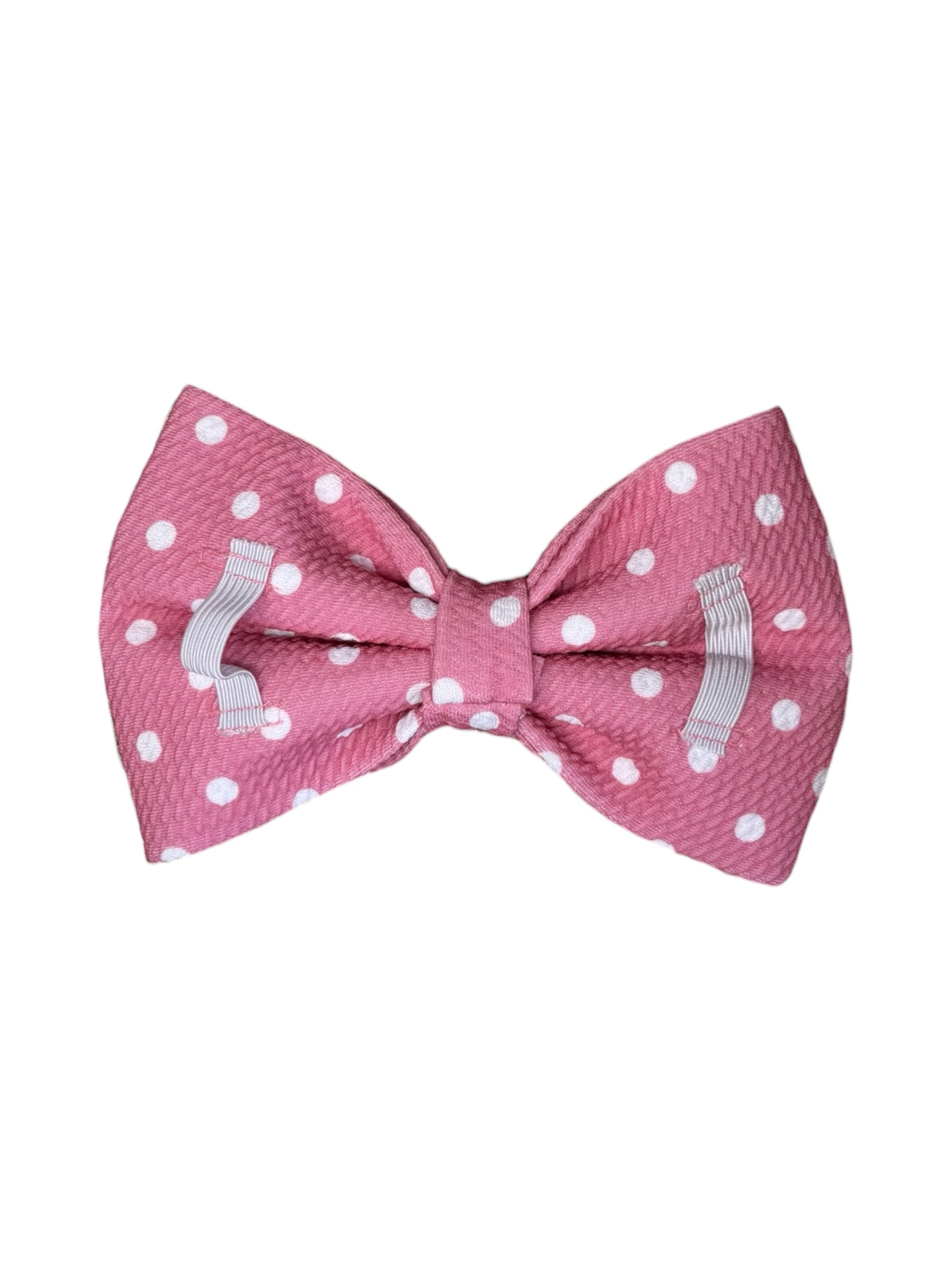 Easter Collection - Strawberry Polkadot Bow Tie