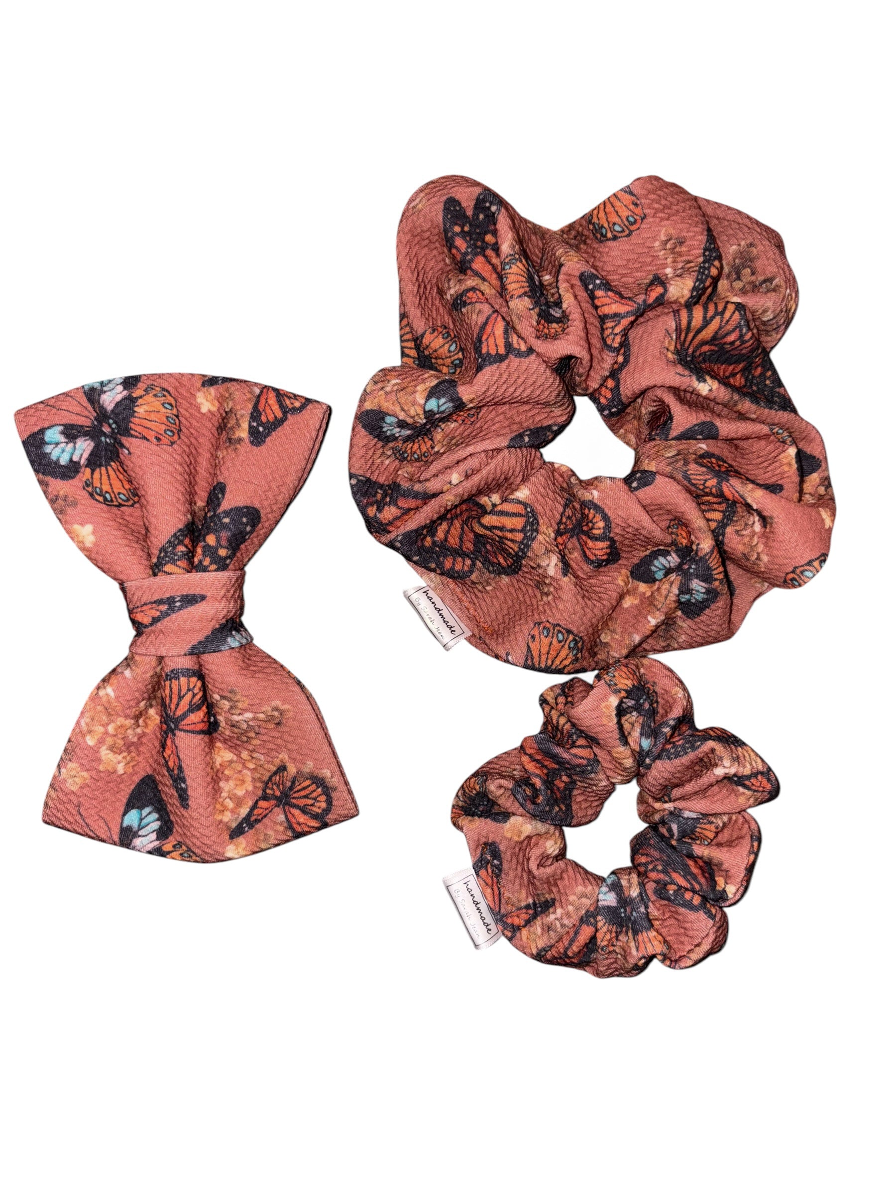 Flutter and Bloom Collection - Monarch Meadow Bow Tie