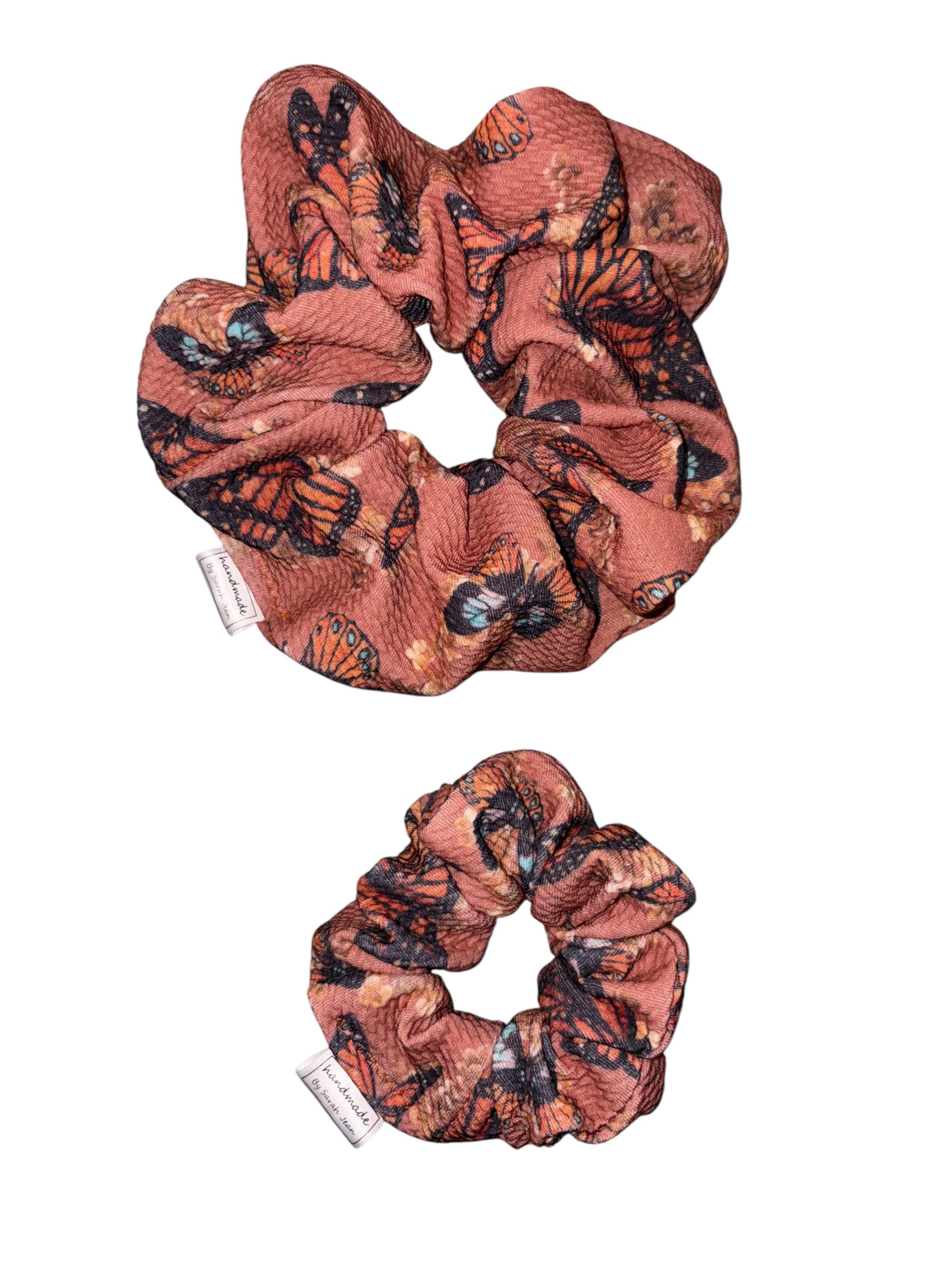 Flutter and Bloom Collection - Monarch Meadow Hair Scrunchie