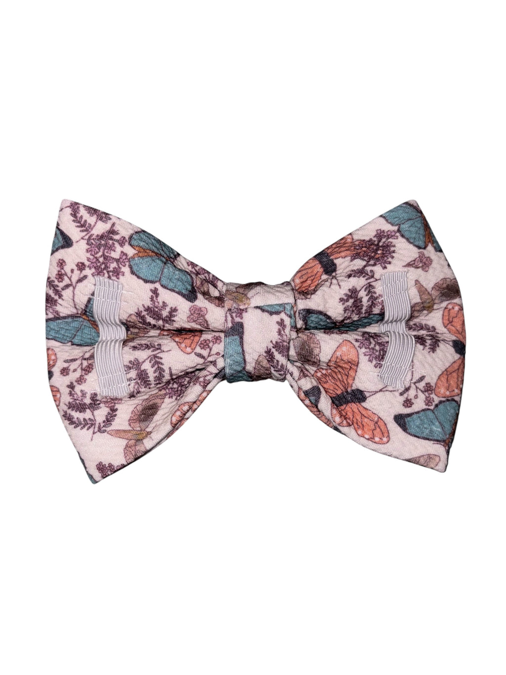Flutter and Bloom Collection - Blush Flutter Bow Tie