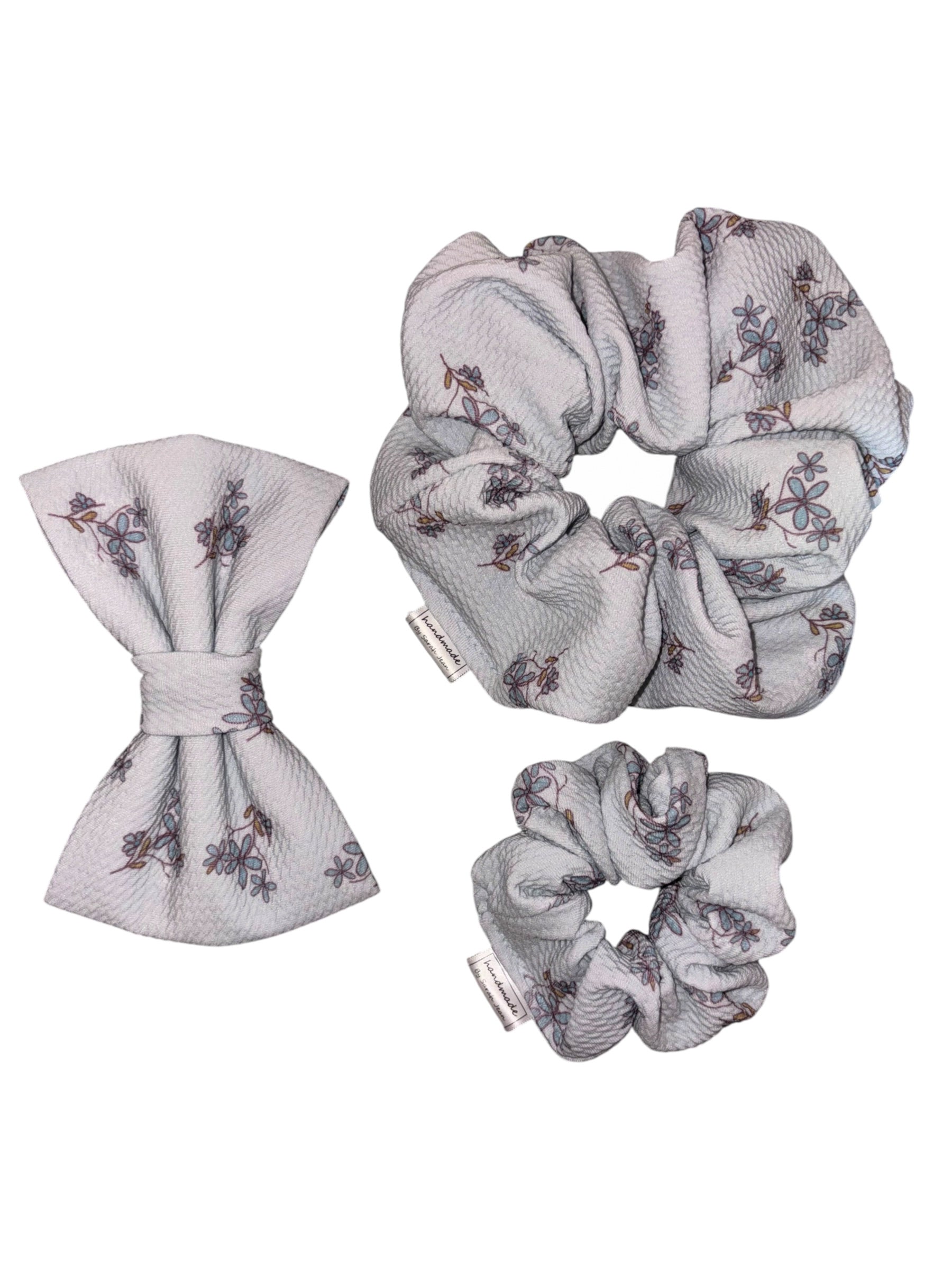 Flutter and Bloom Collection - Bluebell Sprig Bow Tie