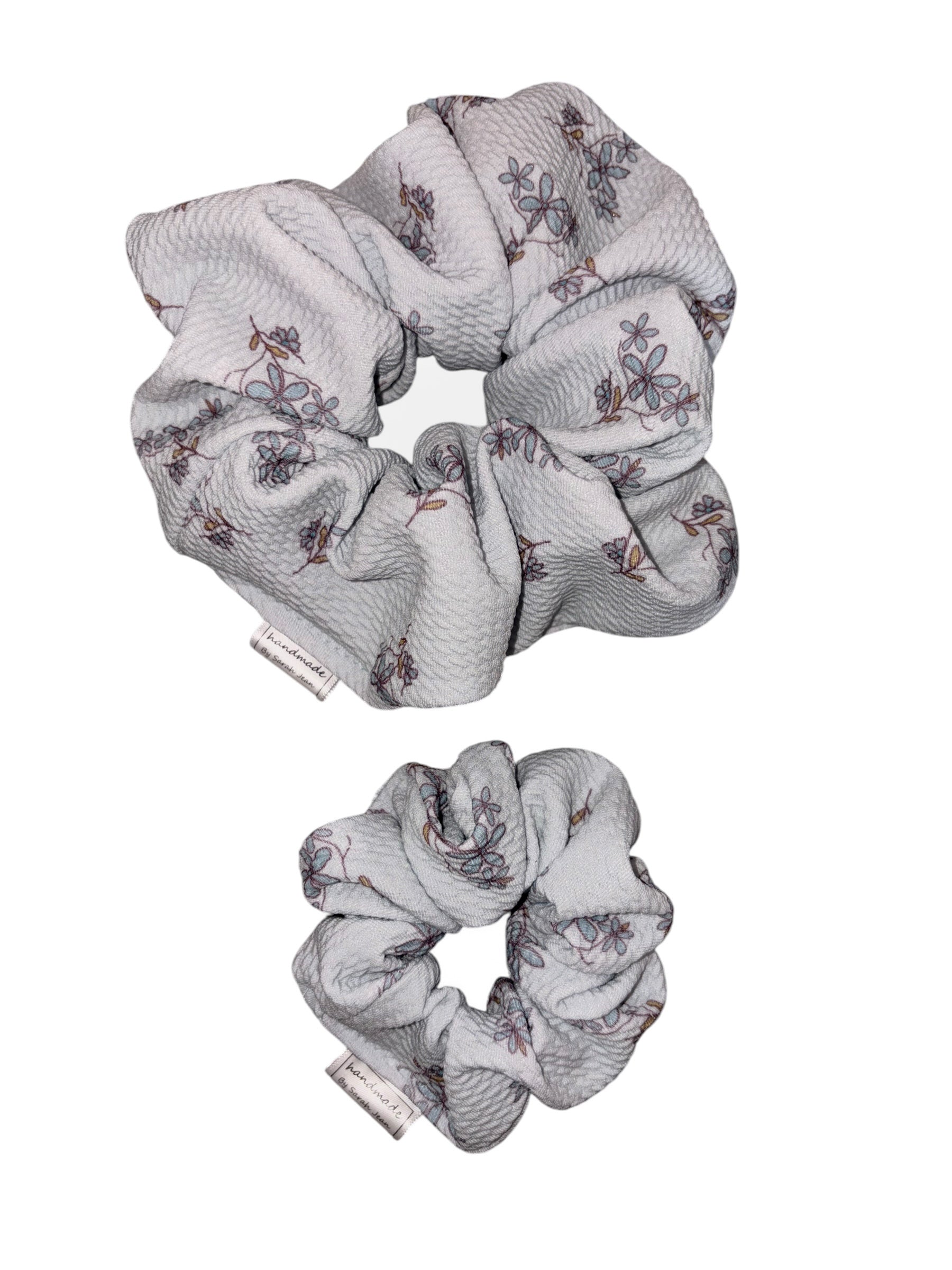 Flutter and Bloom Collection - Bluebell Sprig Hair Scrunchie