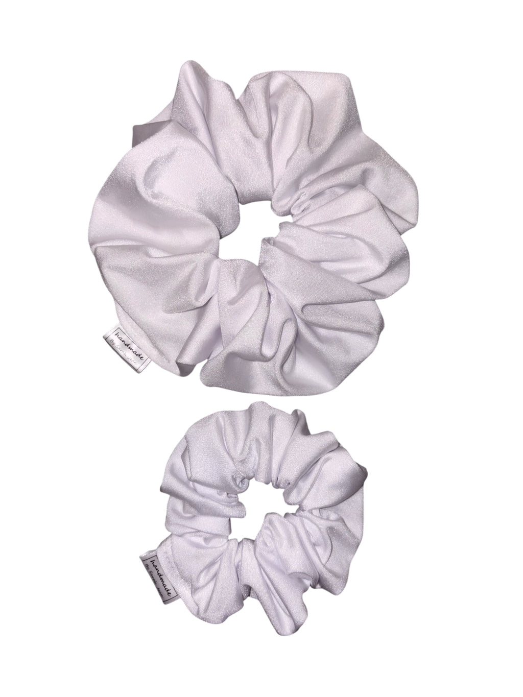 The Linnea Collection - White Swim/Sweat Hair Scrunchie