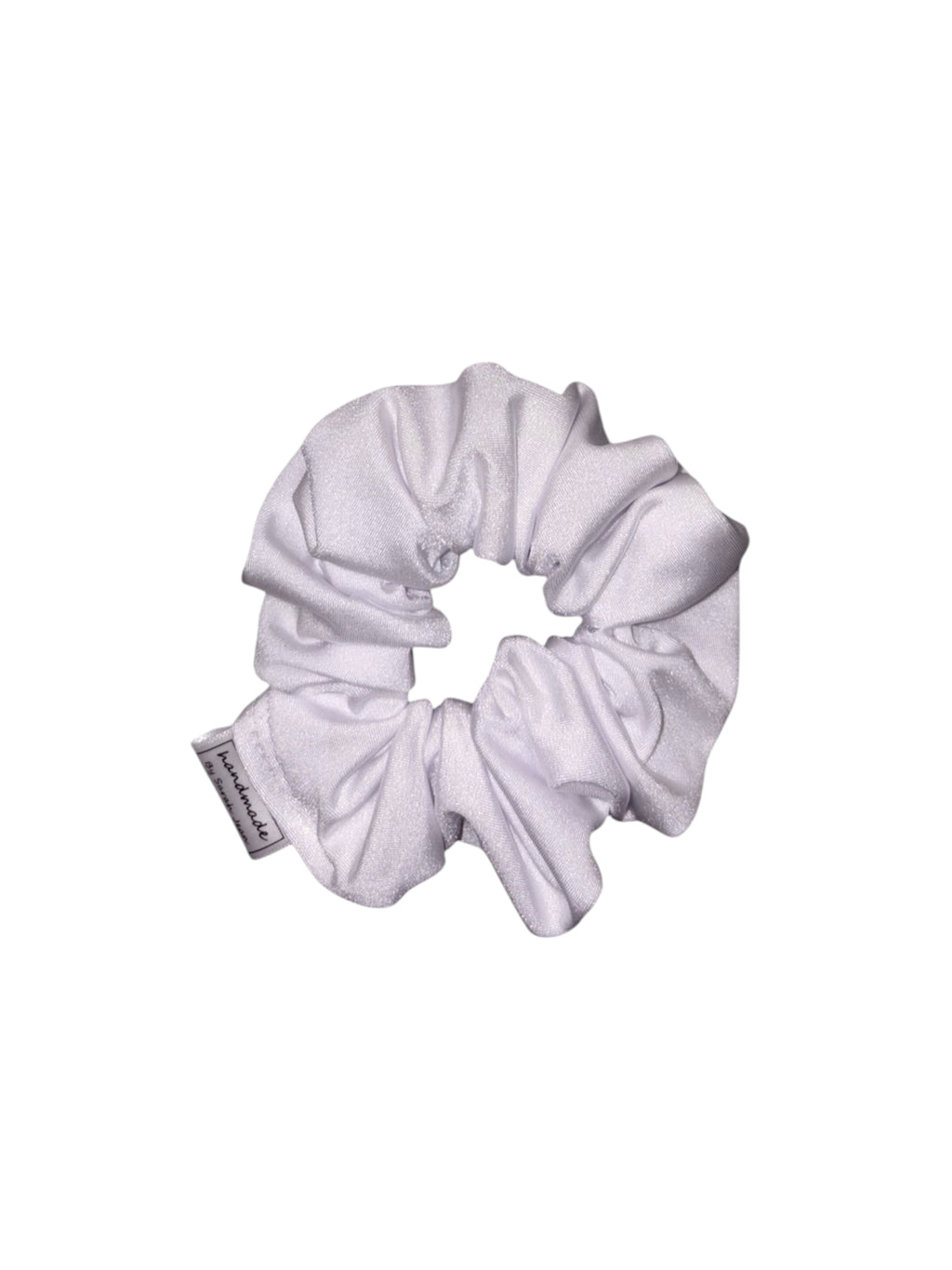The Linnea Collection - White Swim/Sweat Hair Scrunchie